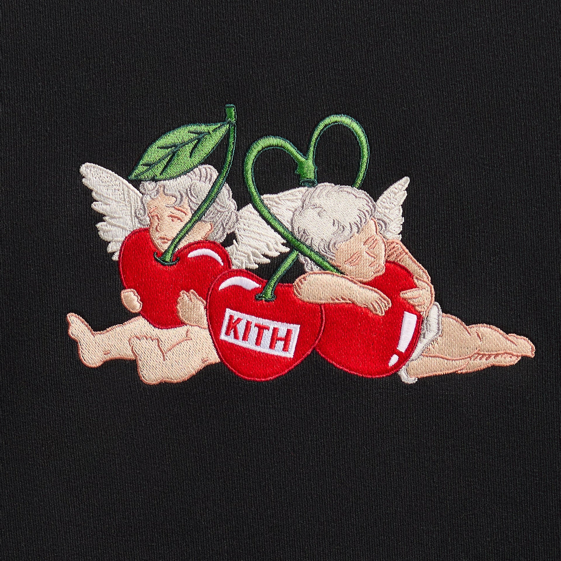 Kith Cherry Bunch Nelson Crewneck - Black