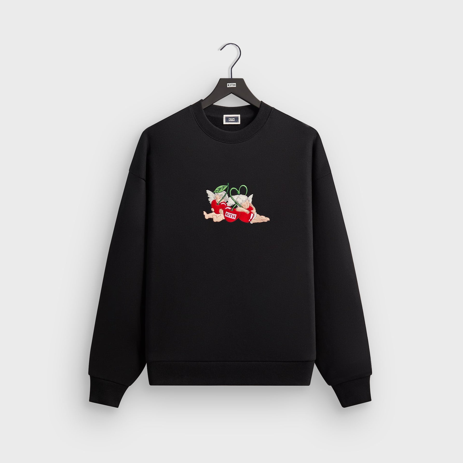 Kith Cherry Bunch Nelson Crewneck - Black