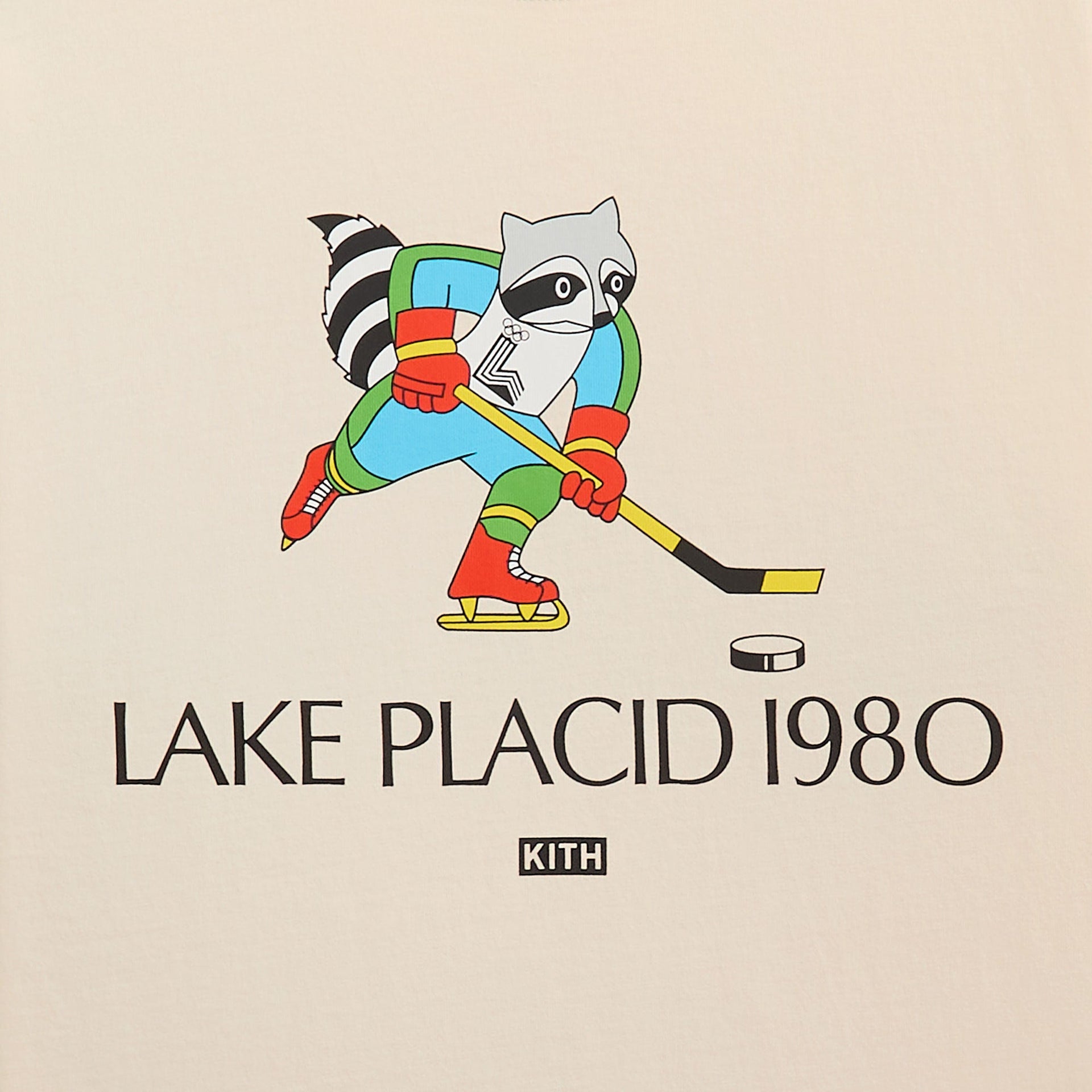 Kith for Olympics Heritage Lake Placid Vintage Tee - Sandrift - PH