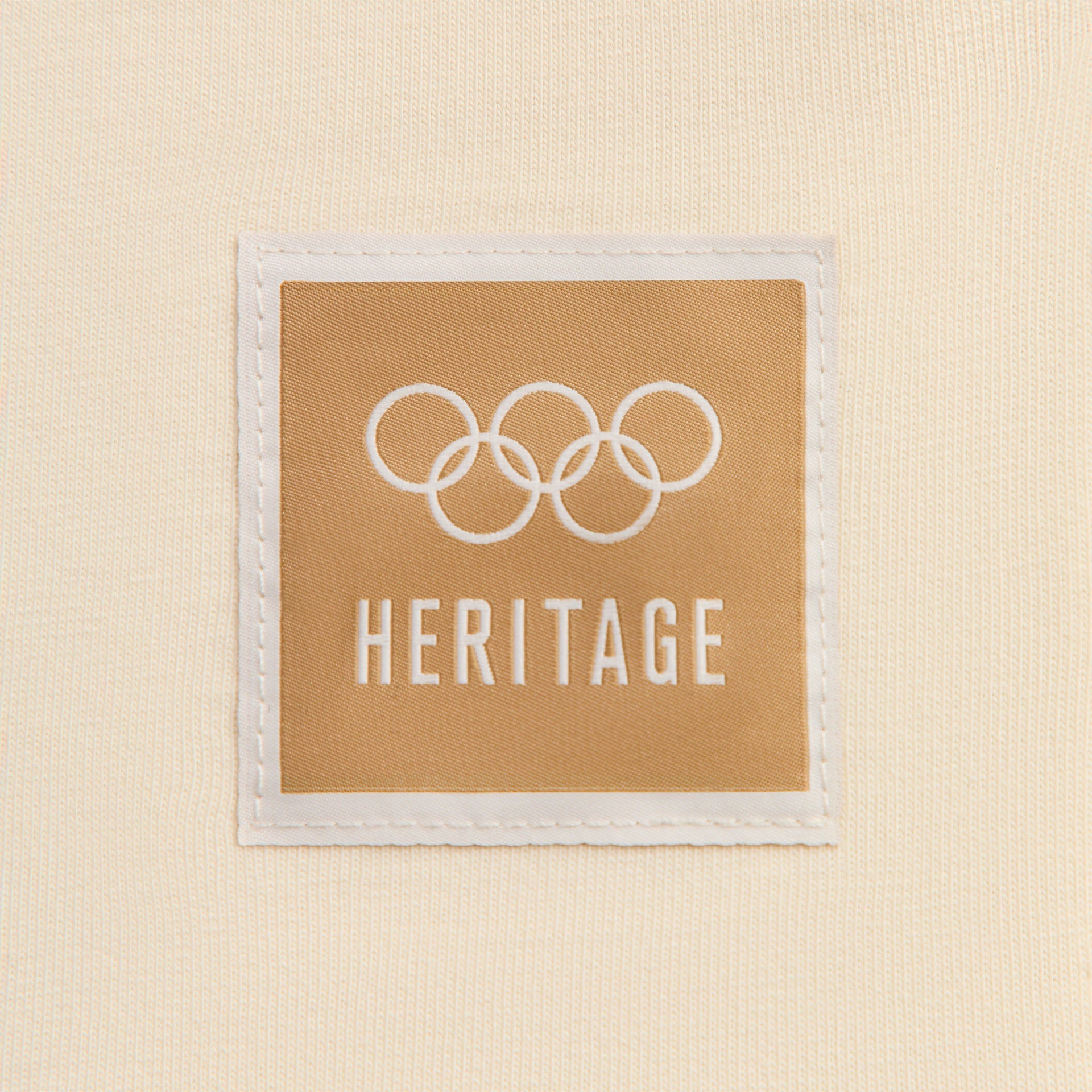 Kith for Olympics Heritage Lake Placid Vintage Tee - Sandrift
