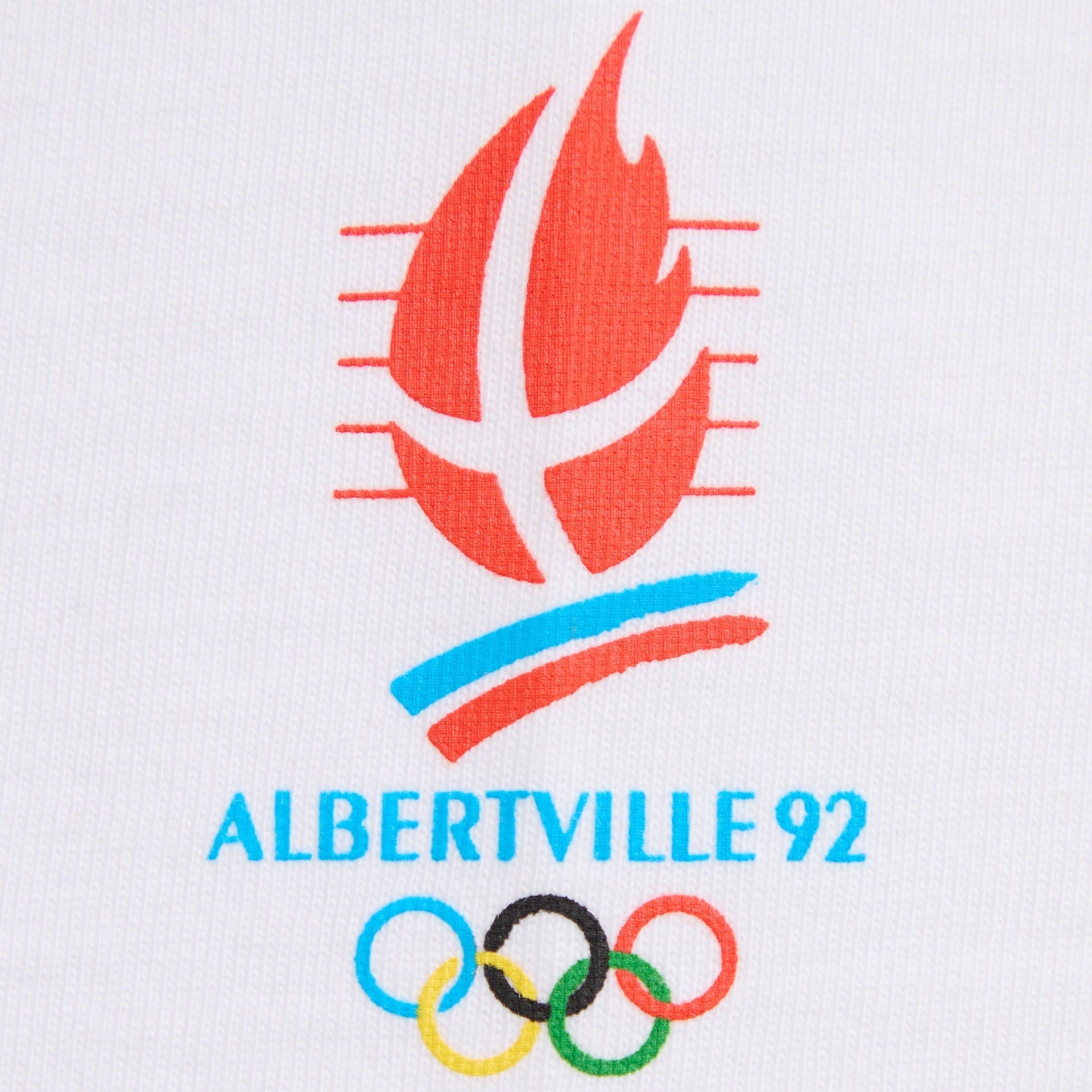 Kith for Olympics Heritage Albertville Tee - White - PH