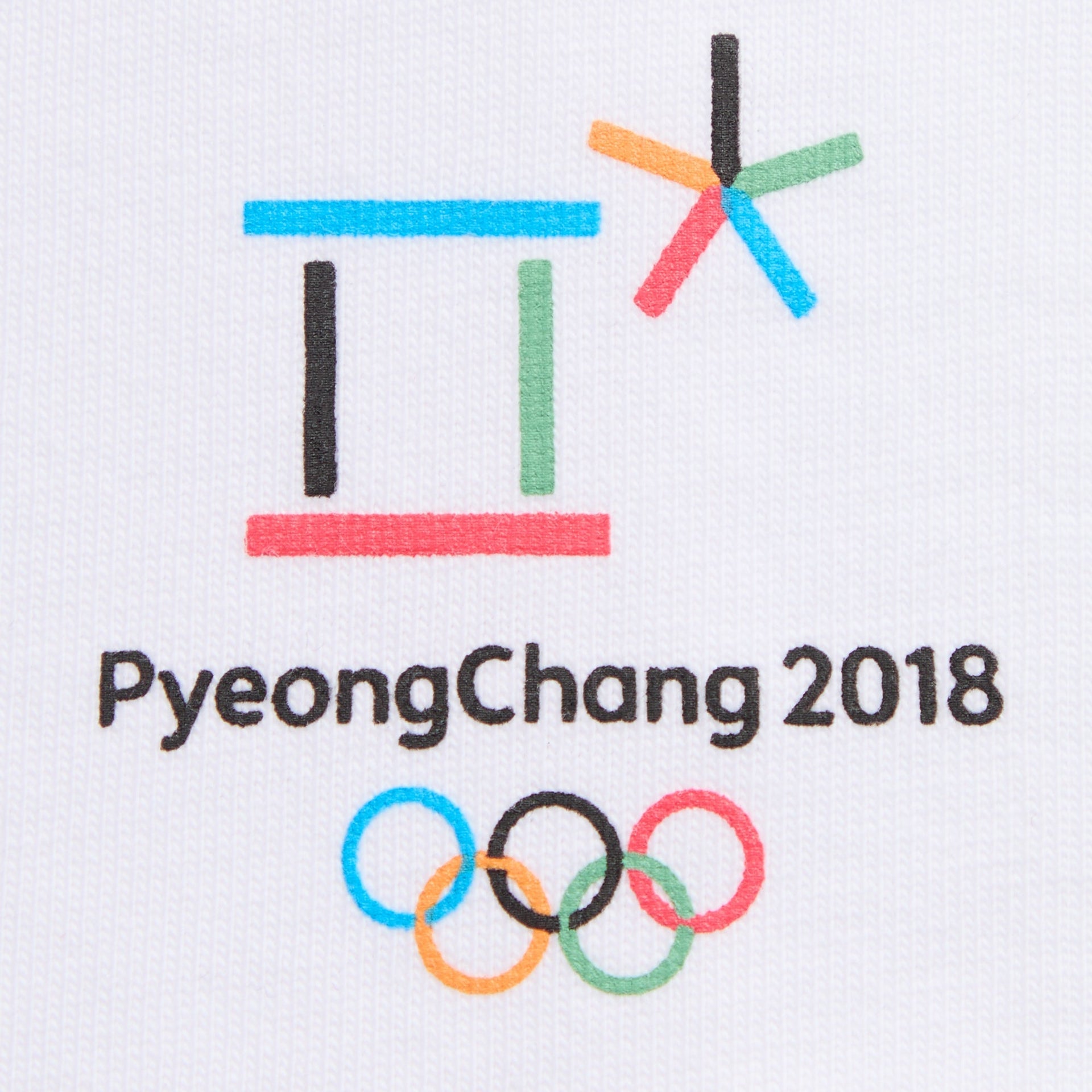 Kith for Olympics Heritage Pyeongchang Tee - White - PH