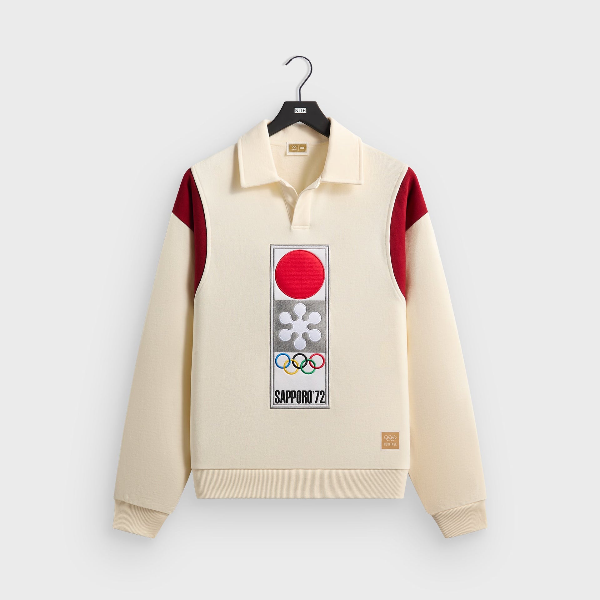 Kith for Olympics Heritage Sapporo Vintage Nelson Rugby - Sandrift