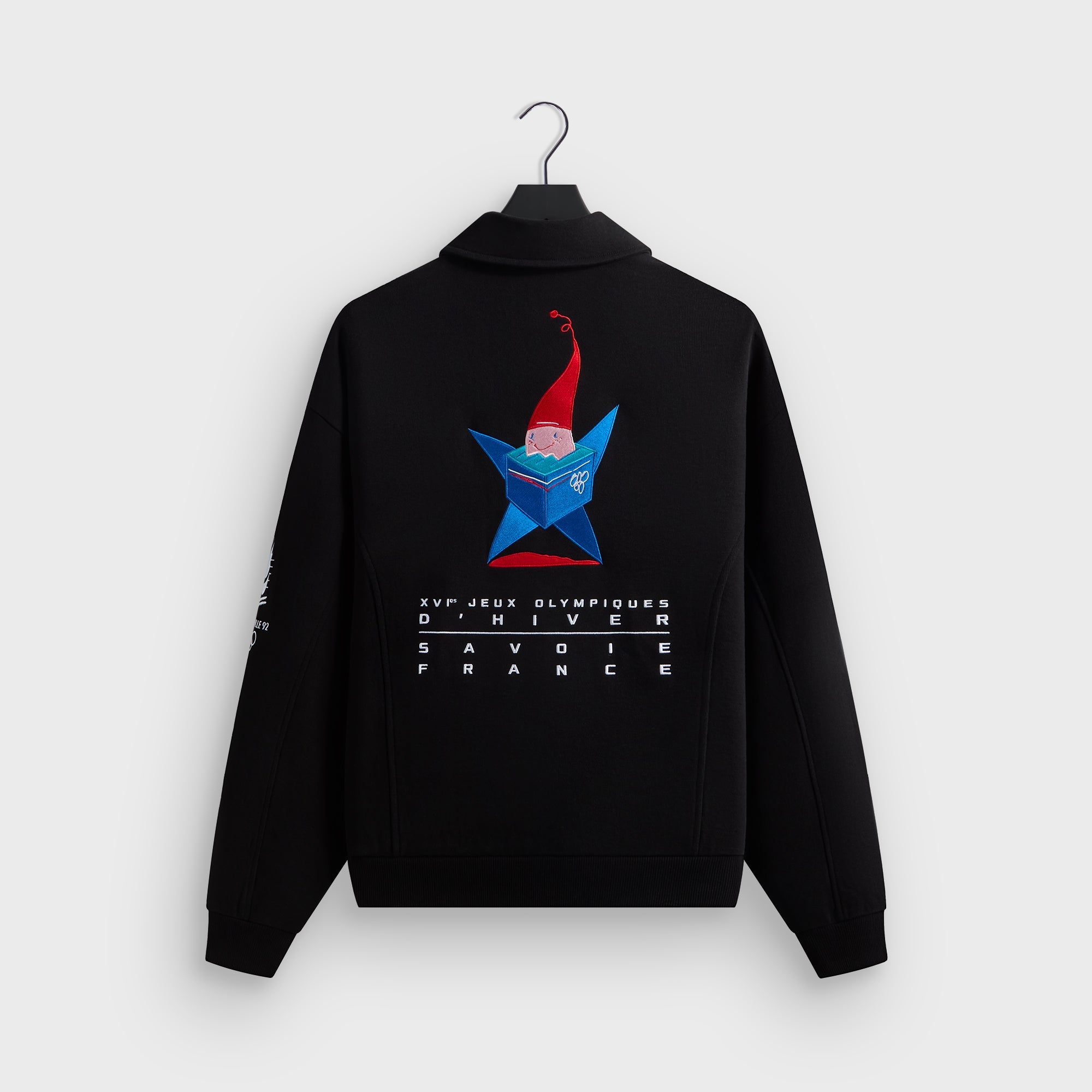 Kith for Olympics Heritage Albertville Vintage Nelson Rugby - Black