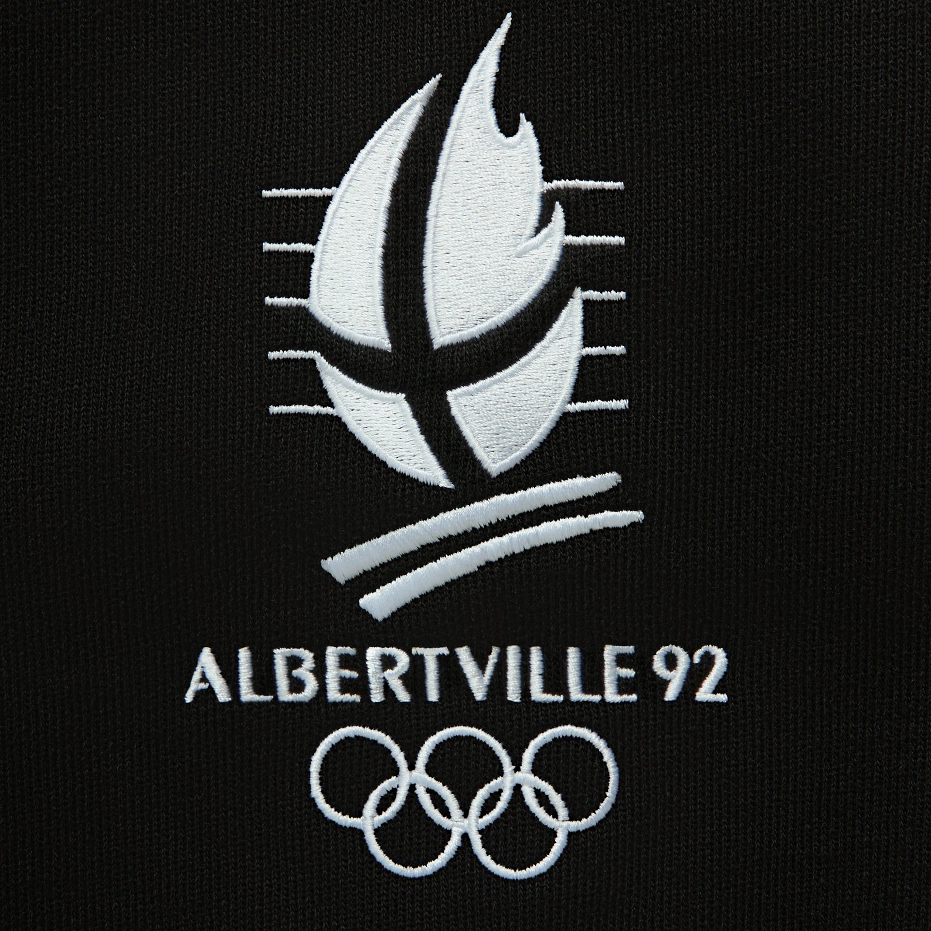 Kith for Olympics Heritage Albertville Vintage Nelson Rugby - Black - PH