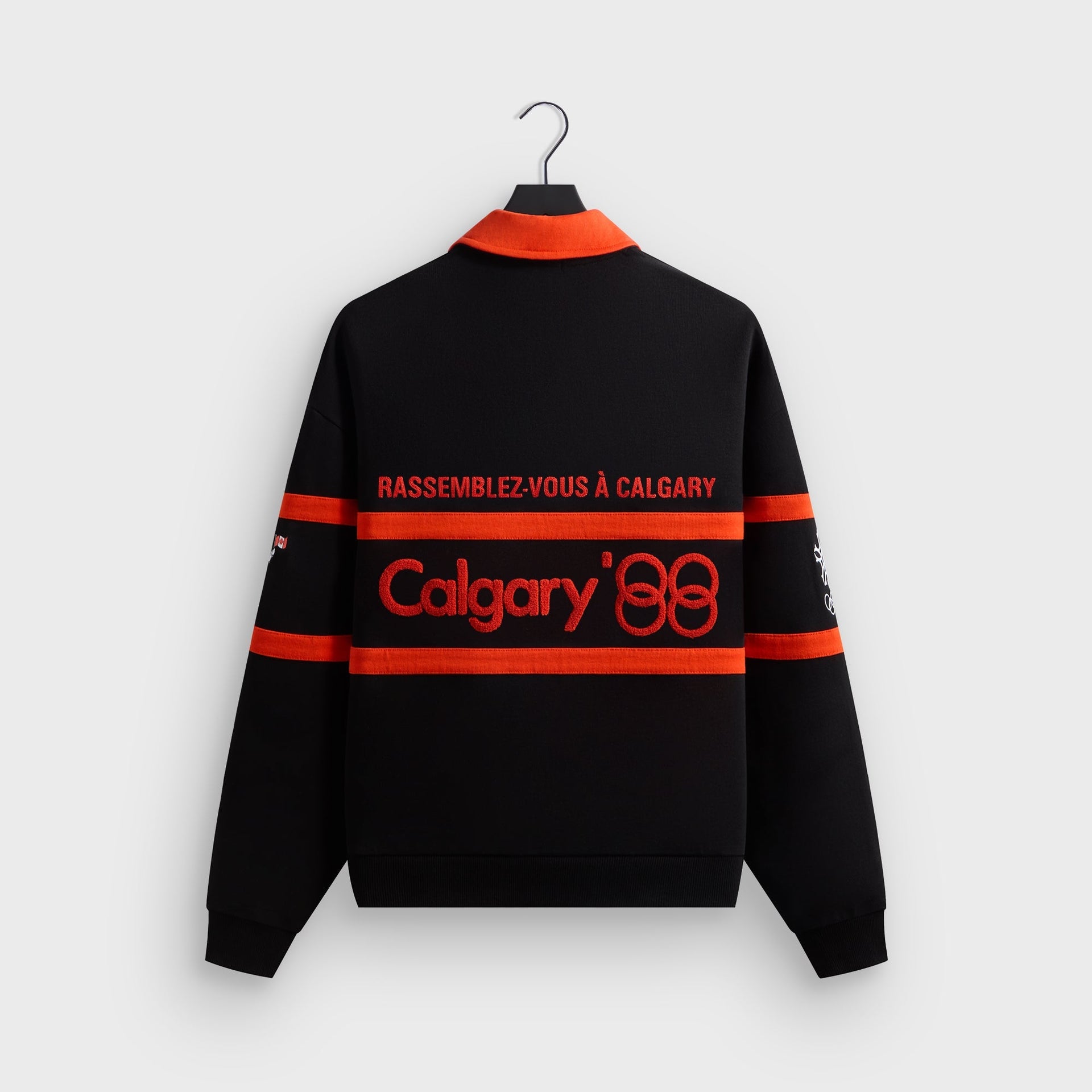 Kith for Olympics Heritage Calgary Vintage Nelson Rugby - Black - PH