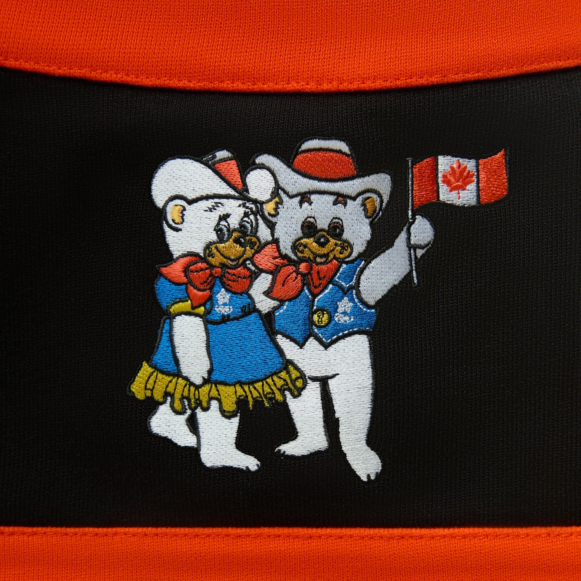 Kith for Olympics Heritage Calgary Vintage Nelson Rugby - Black - PH