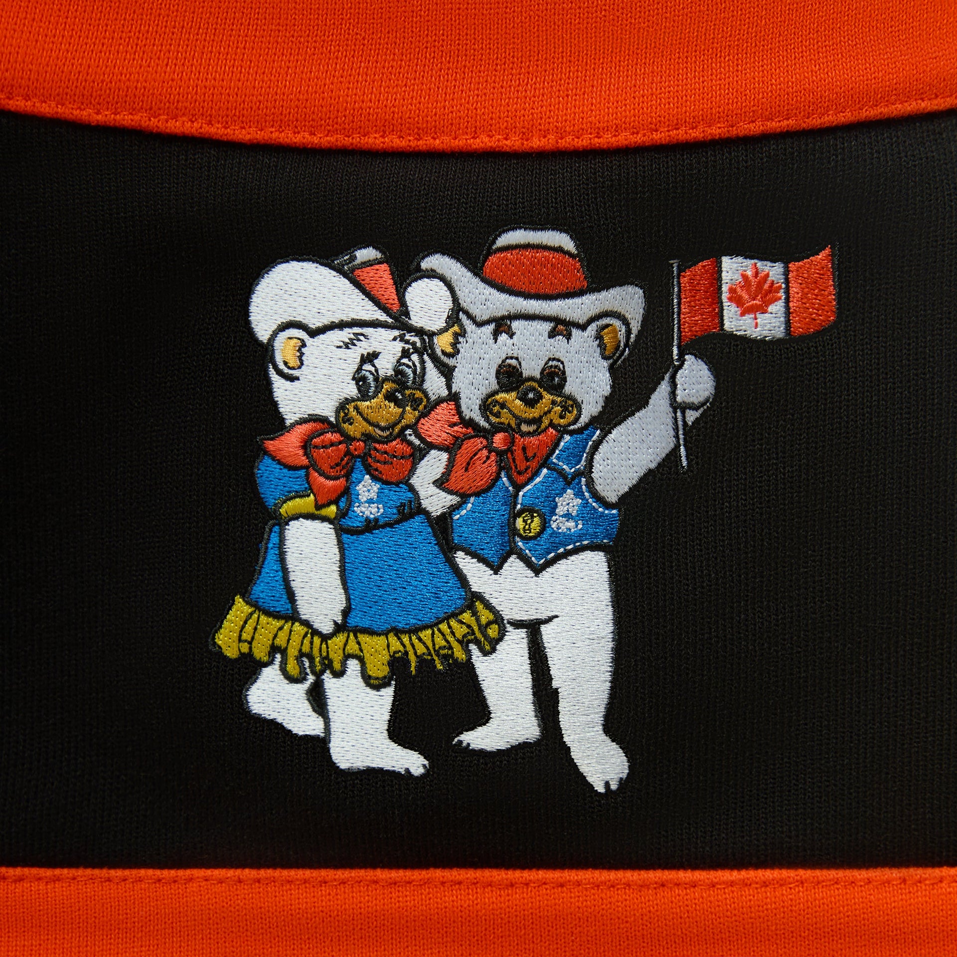 Kith for Olympics Heritage Calgary Vintage Nelson Rugby - Black