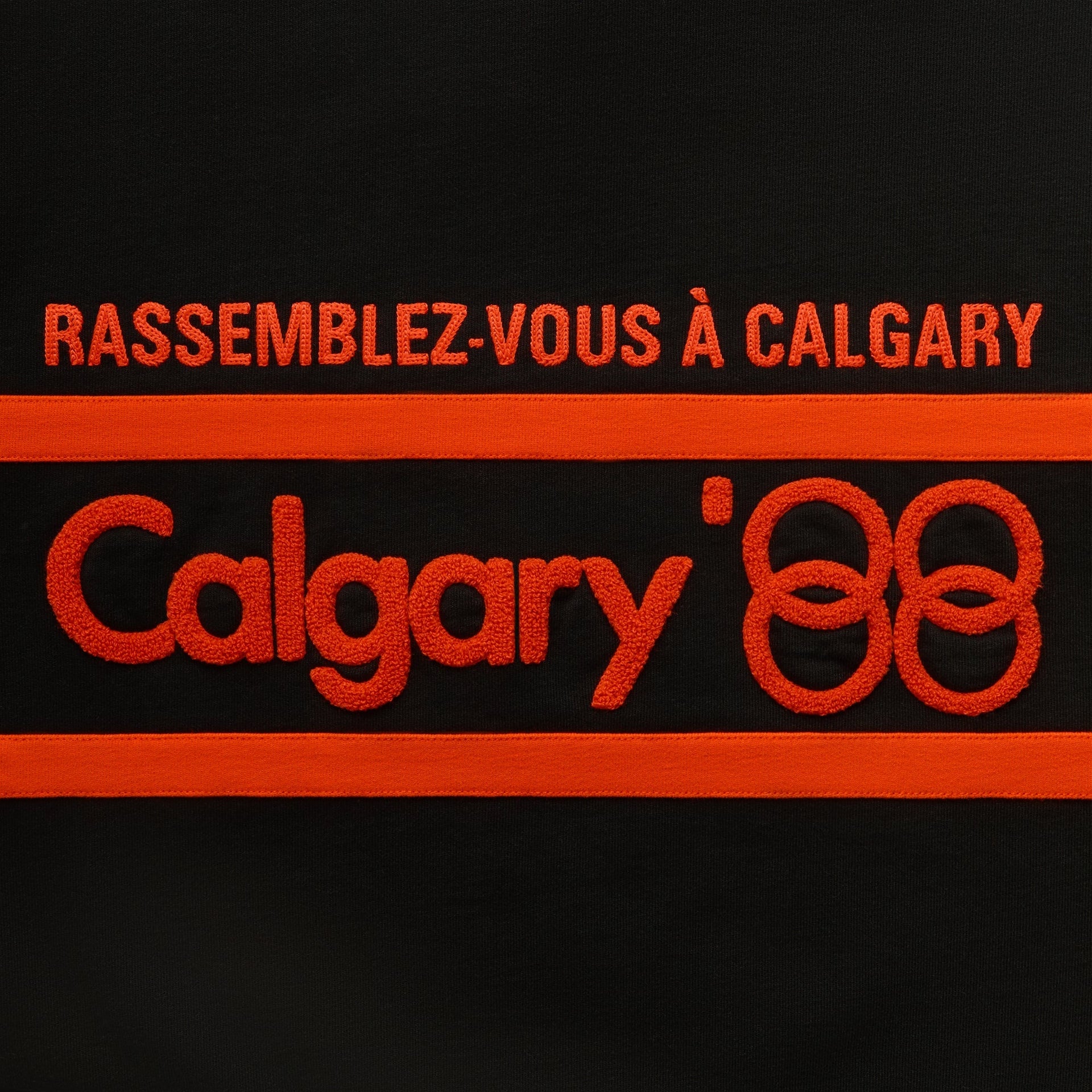 Kith for Olympics Heritage Calgary Vintage Nelson Rugby - Black - PH