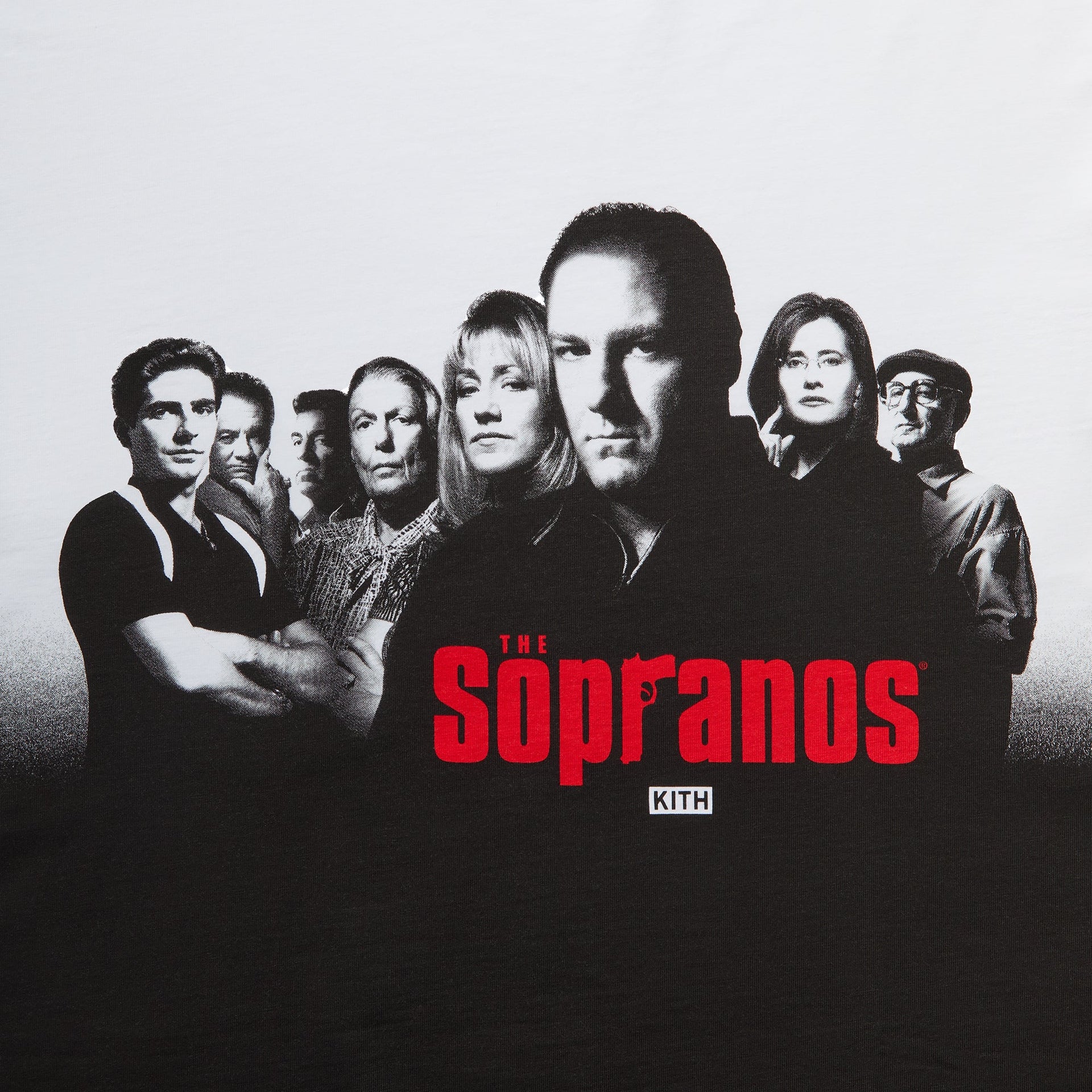 Kith for The Sopranos Ombre Poster Vintage Tee - White