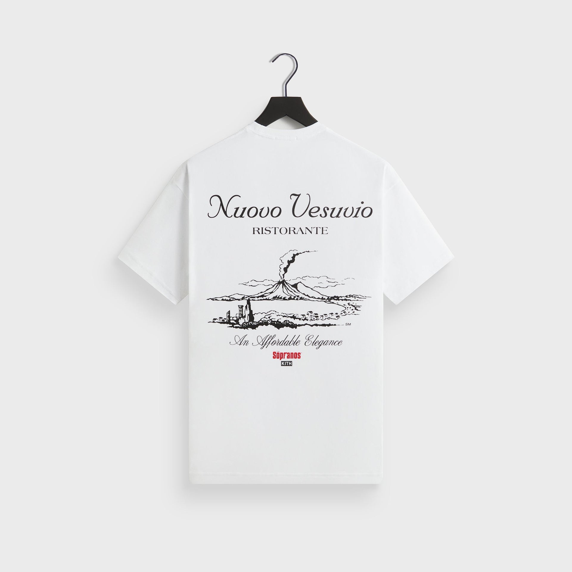 Kith for The Sopranos Nuovo Vesuvio Vintage Tee - White