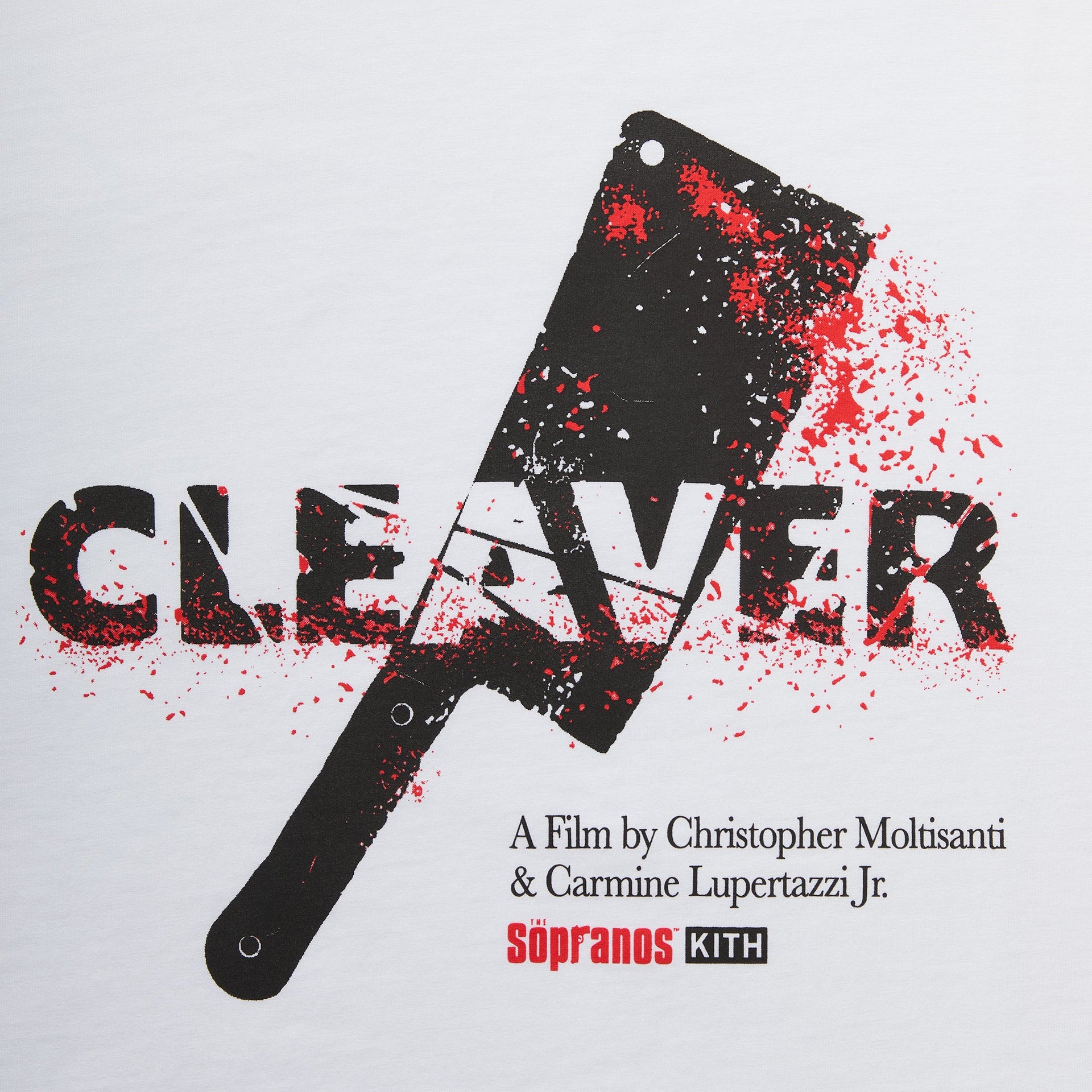 Kith for The Sopranos Cleaver Vintage Tee - White