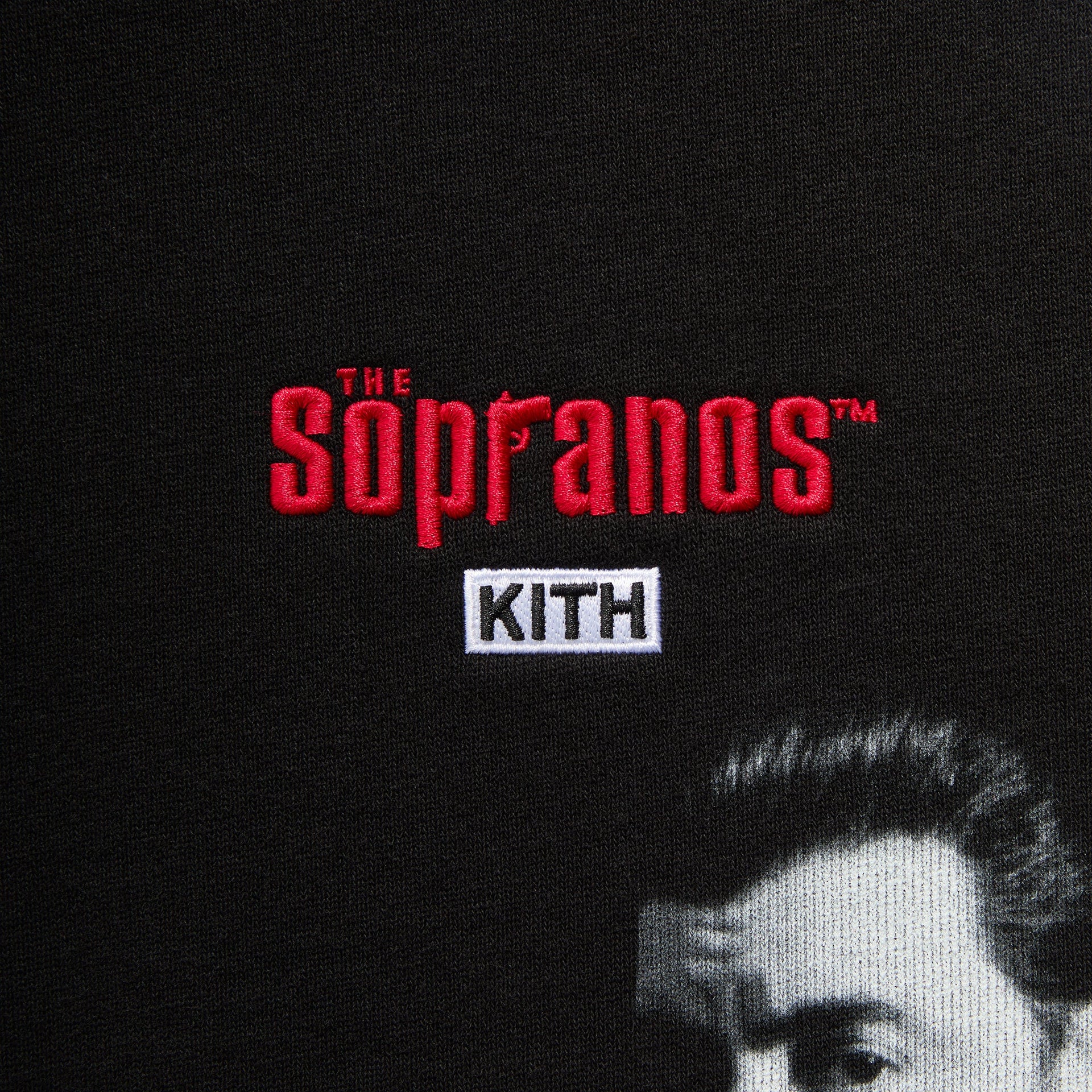 Kith for The Sopranos Arched Character Nelson Hoodie - Black