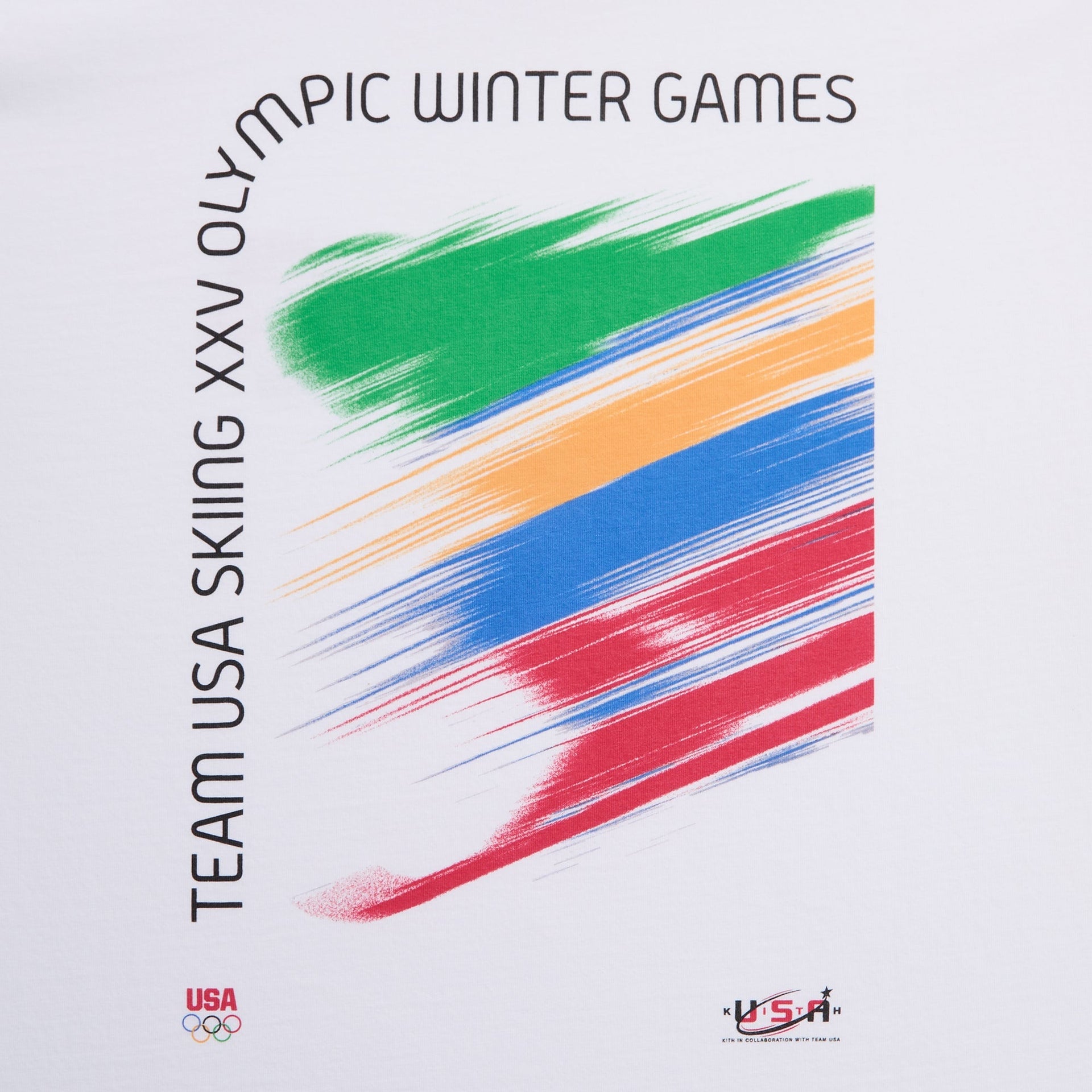 Kith for Team USA Skiing Tee - White - PH