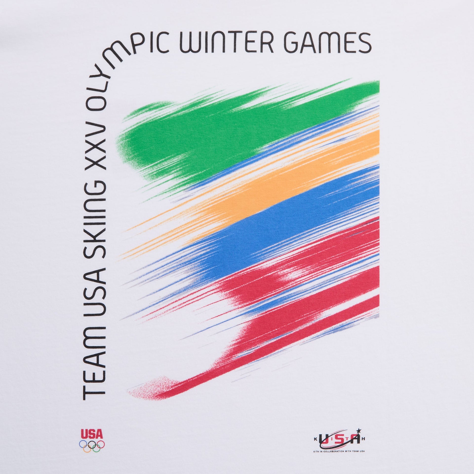 Kith for Team USA Skiing Tee - White