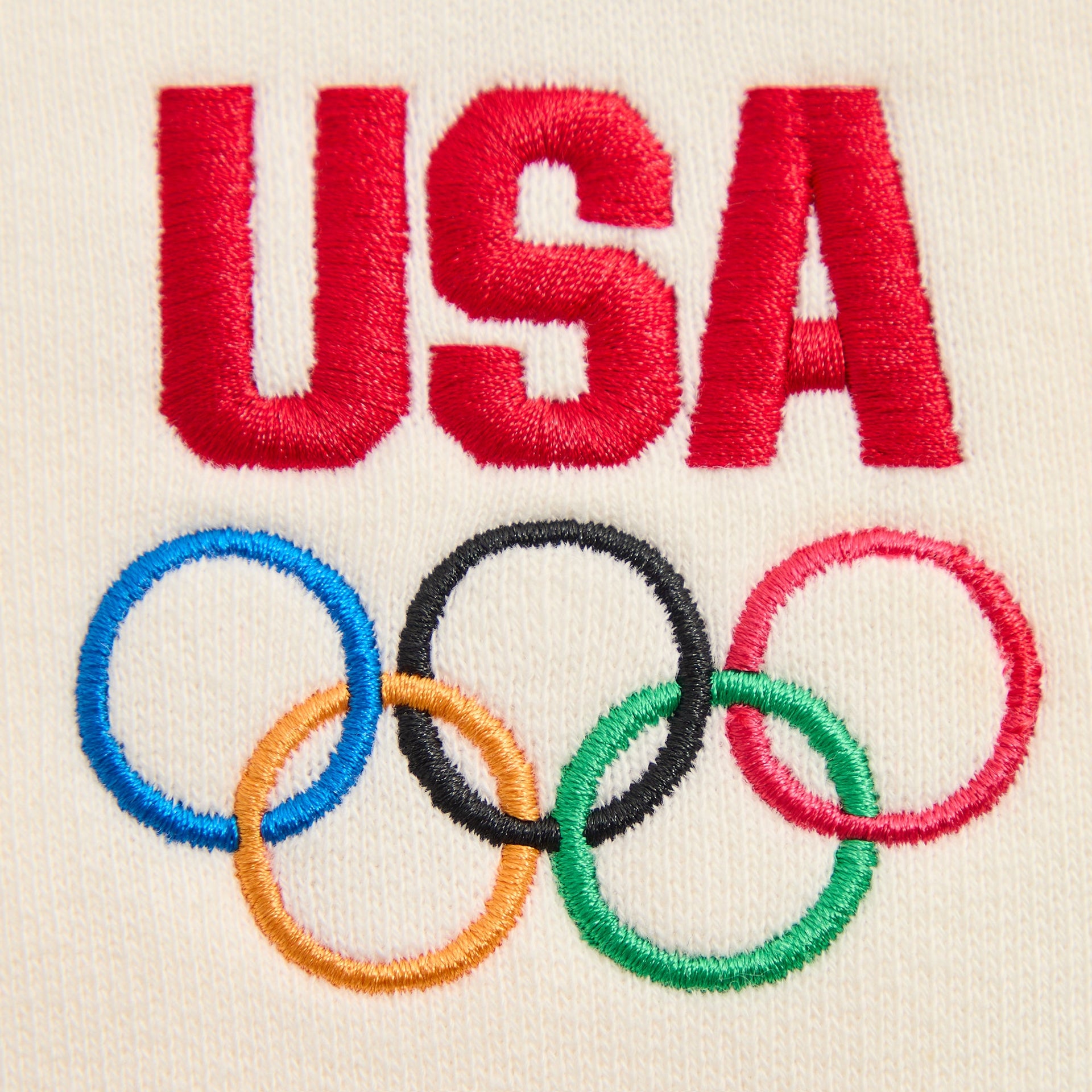 Kith for Team USA Raglan Nelson Crewneck - Sandrift