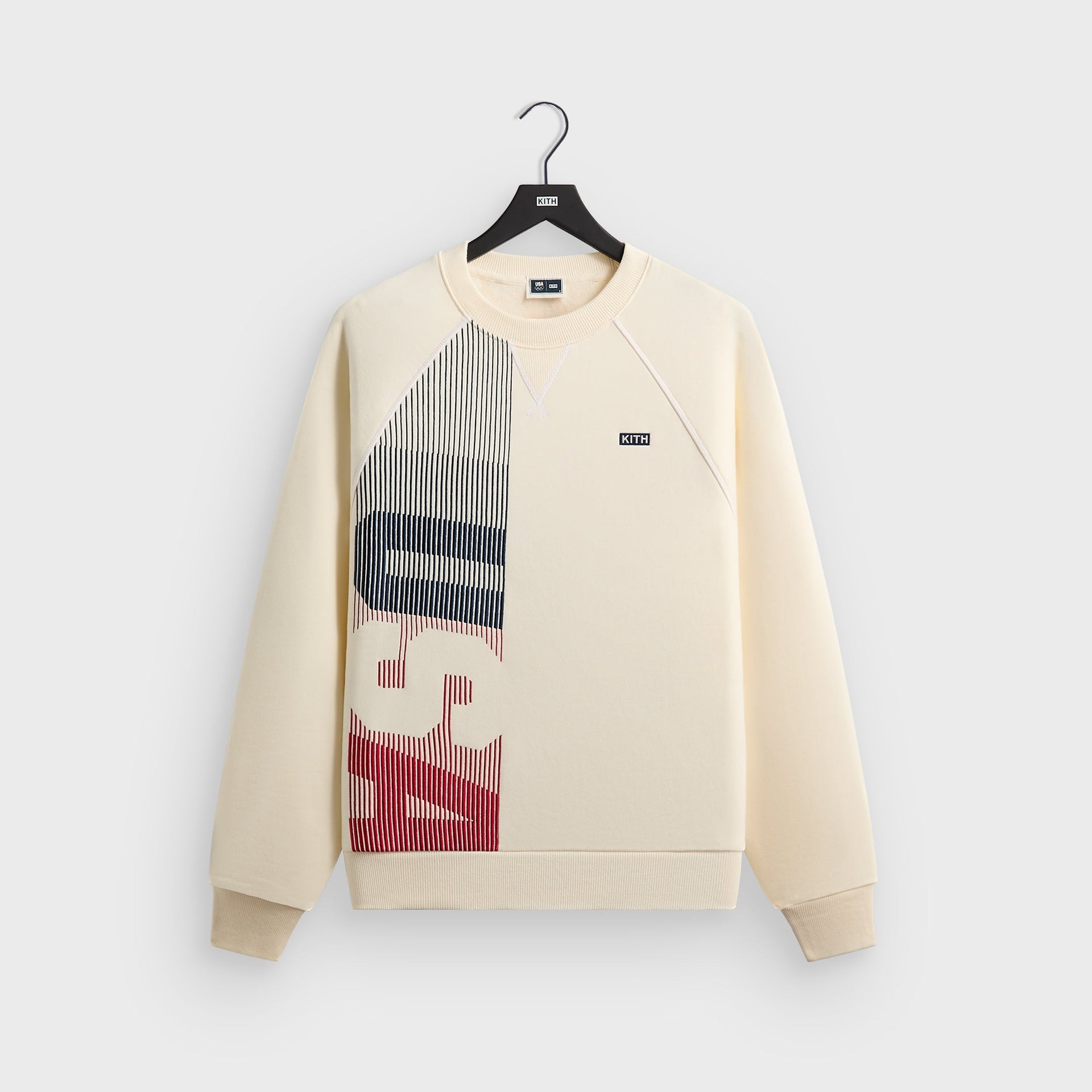 Kith for Team USA Raglan Nelson Crewneck - Sandrift - PH