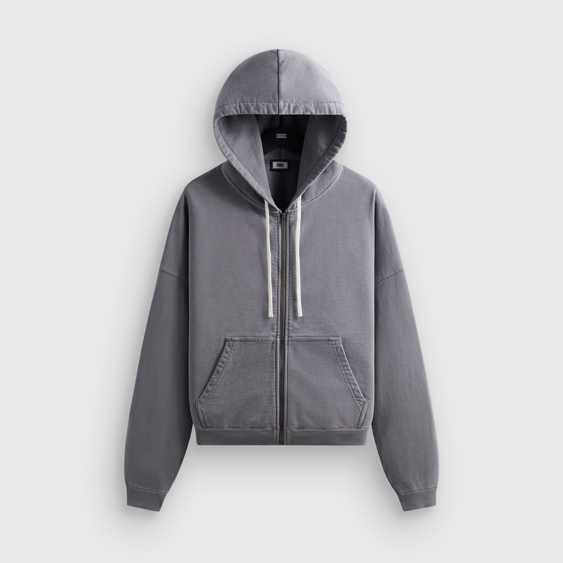 Kith 101 Soft Brushed Terry Braxton Zip Hoodie - Influence
