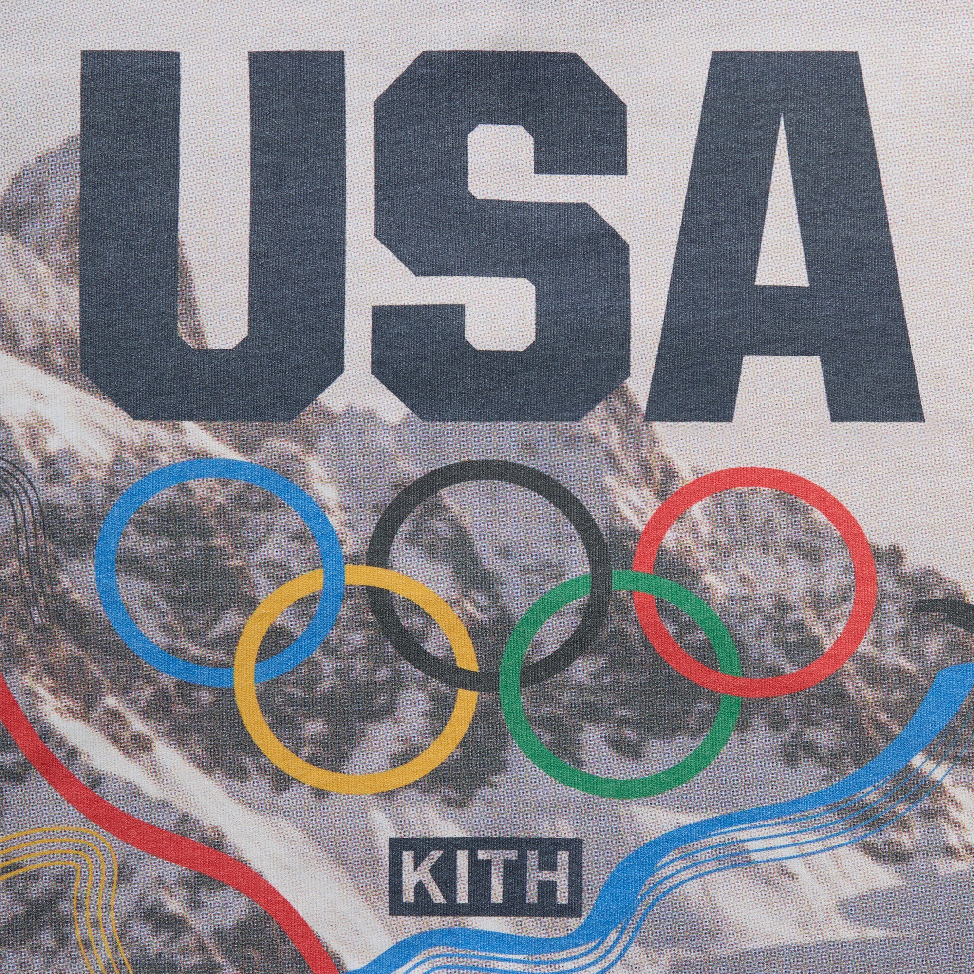 Kith for Team USA Winter Mountain Quarter Zip - White