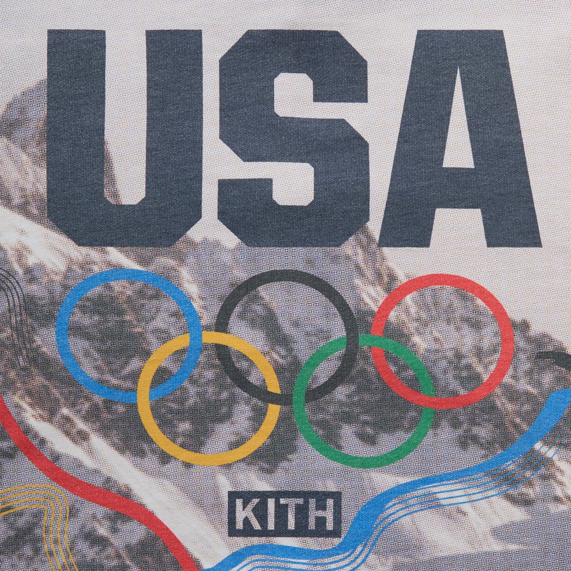 Kith for Team USA Winter Mountain Quarter Zip - White - PH