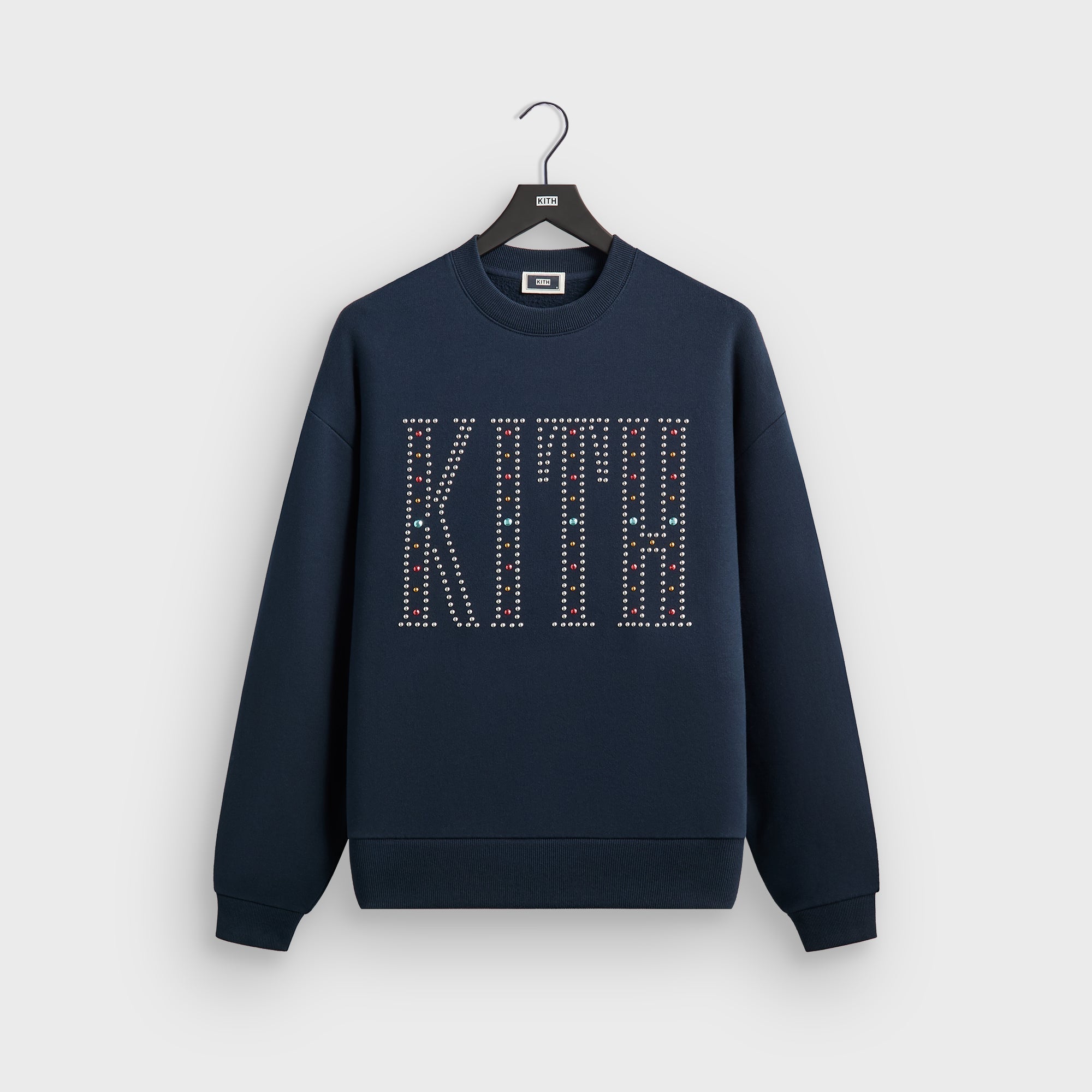トップス Kith Combo Knit Crewneck S KHM034741-413-Front_b2fc0867-