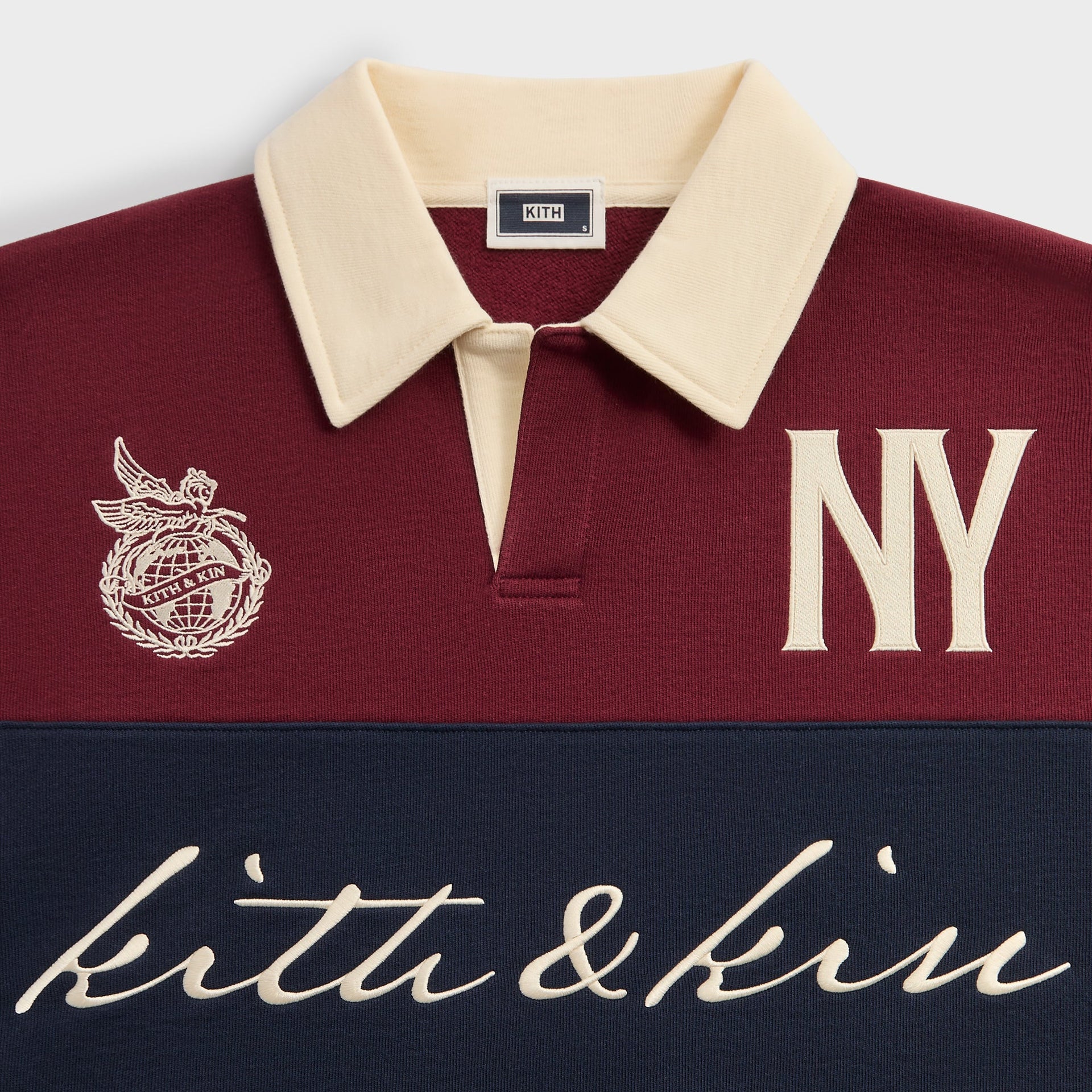 Kith Autograph Nelson Rugby Pullover - Magma