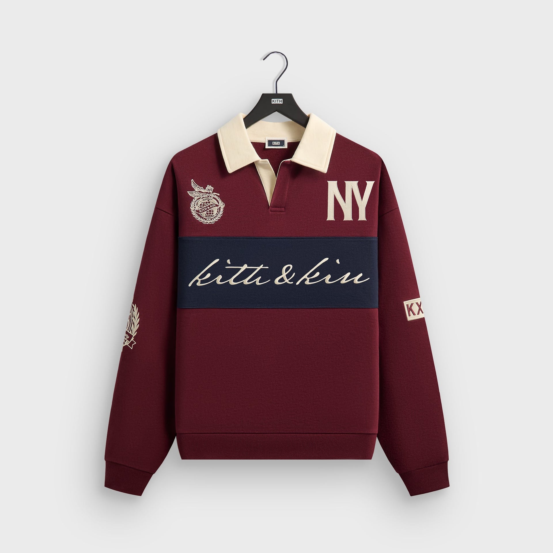 Kith Autograph Nelson Rugby Pullover - Magma