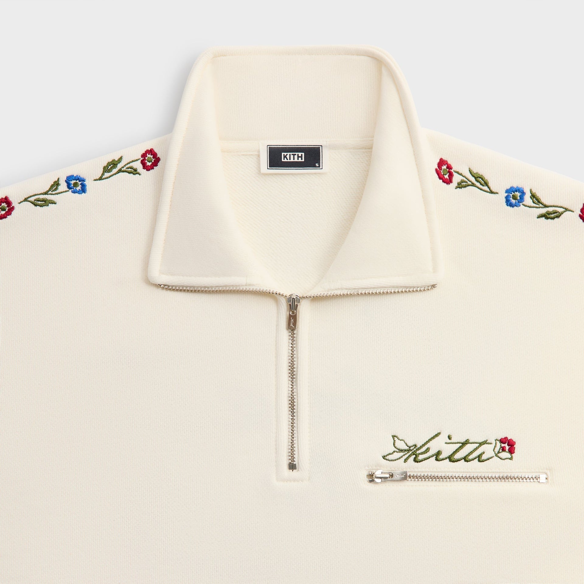 Kith Floral Queensbridge Quarter Zip - Silk - PH