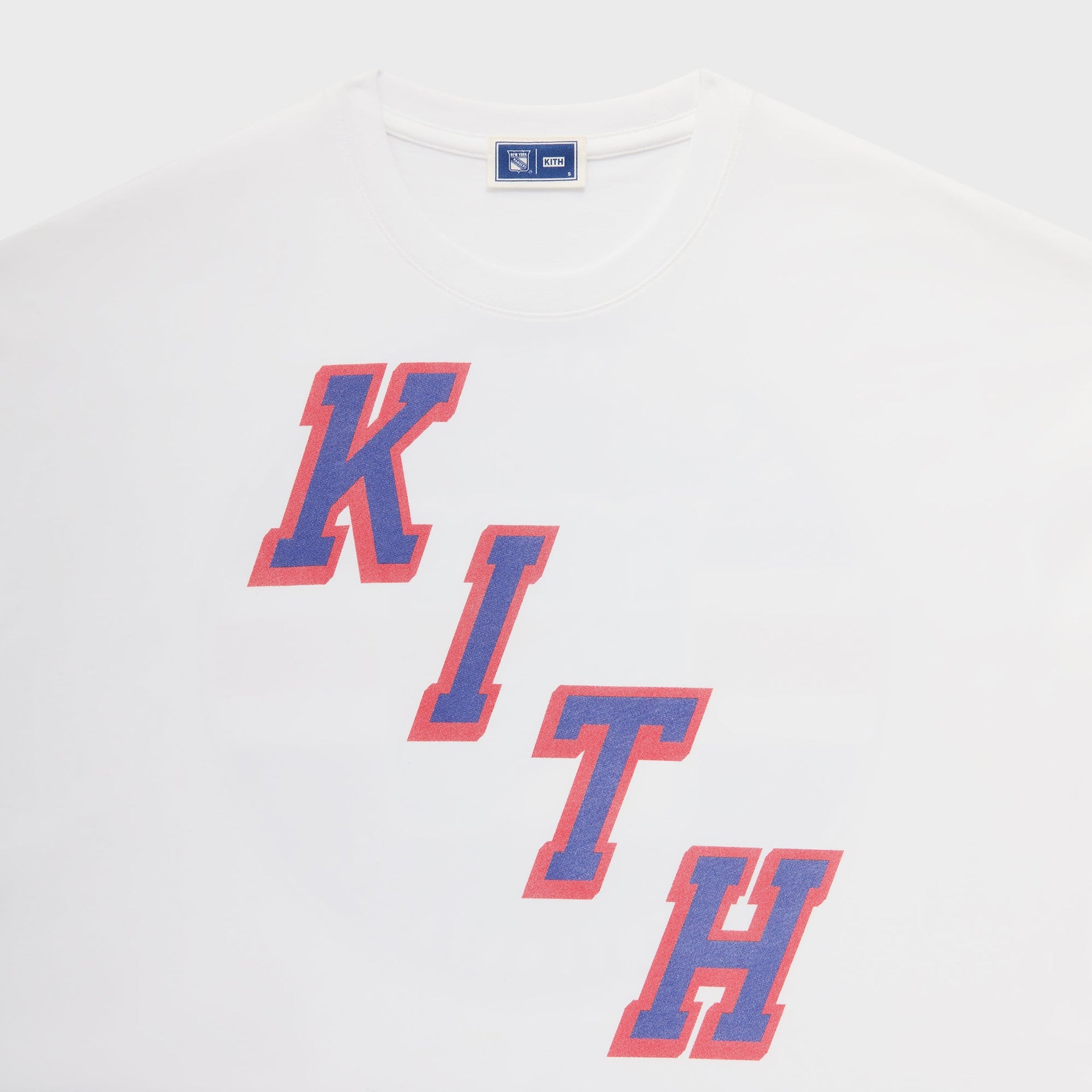 Kith for the New York Rangers Centennial Bishop Tee - White