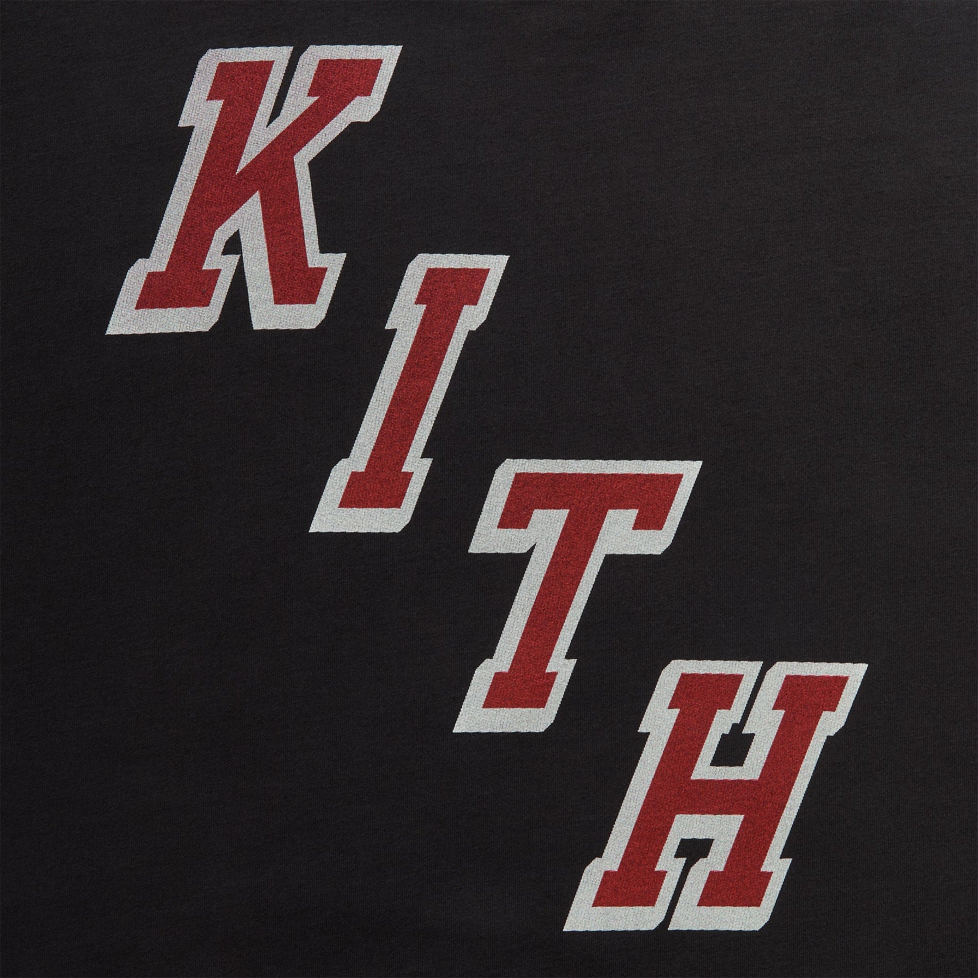 Kith for the New York Rangers Retro Centennial Bishop Tee - Black