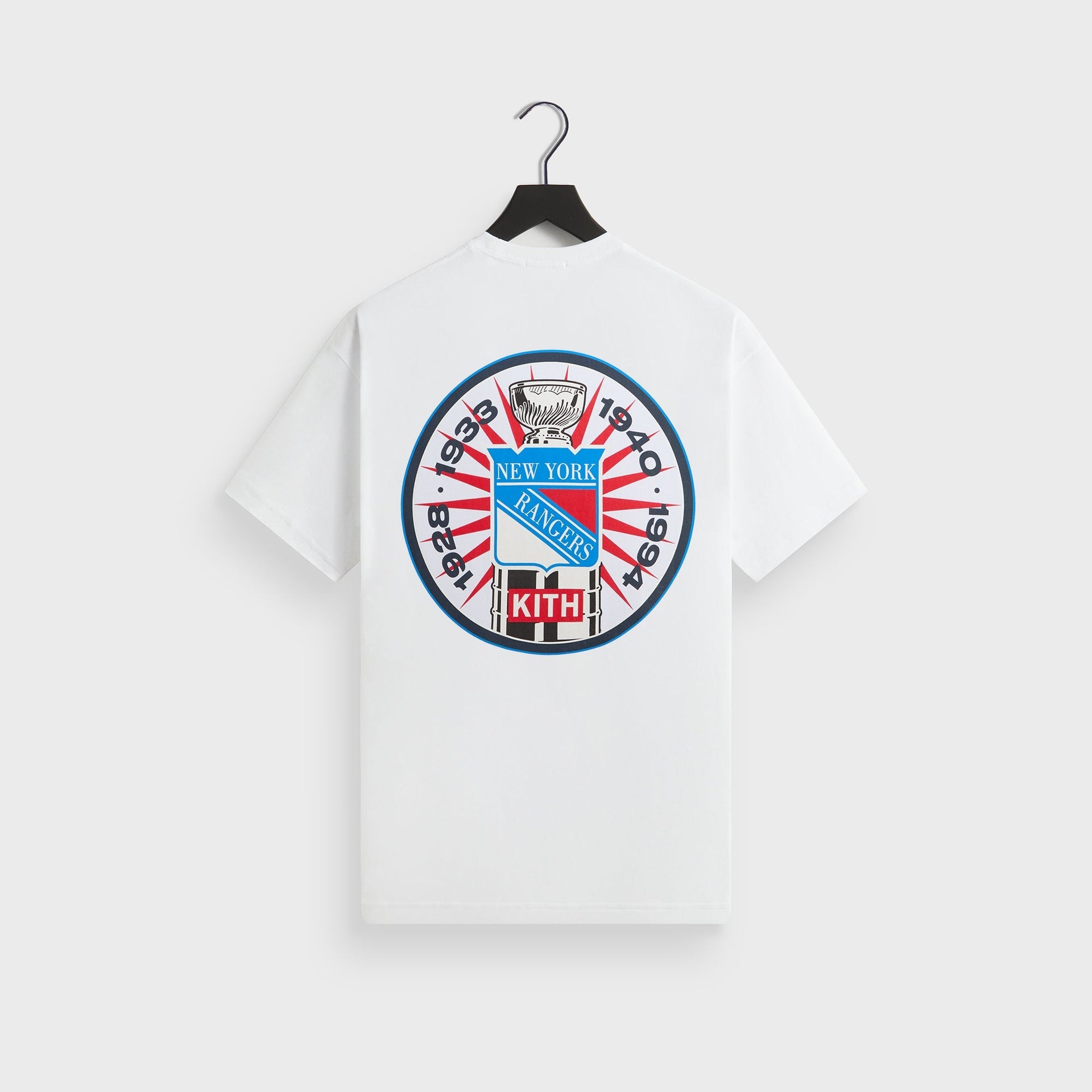 Kith for the New York Rangers Stanley Cup Vintage Tee - White - PH
