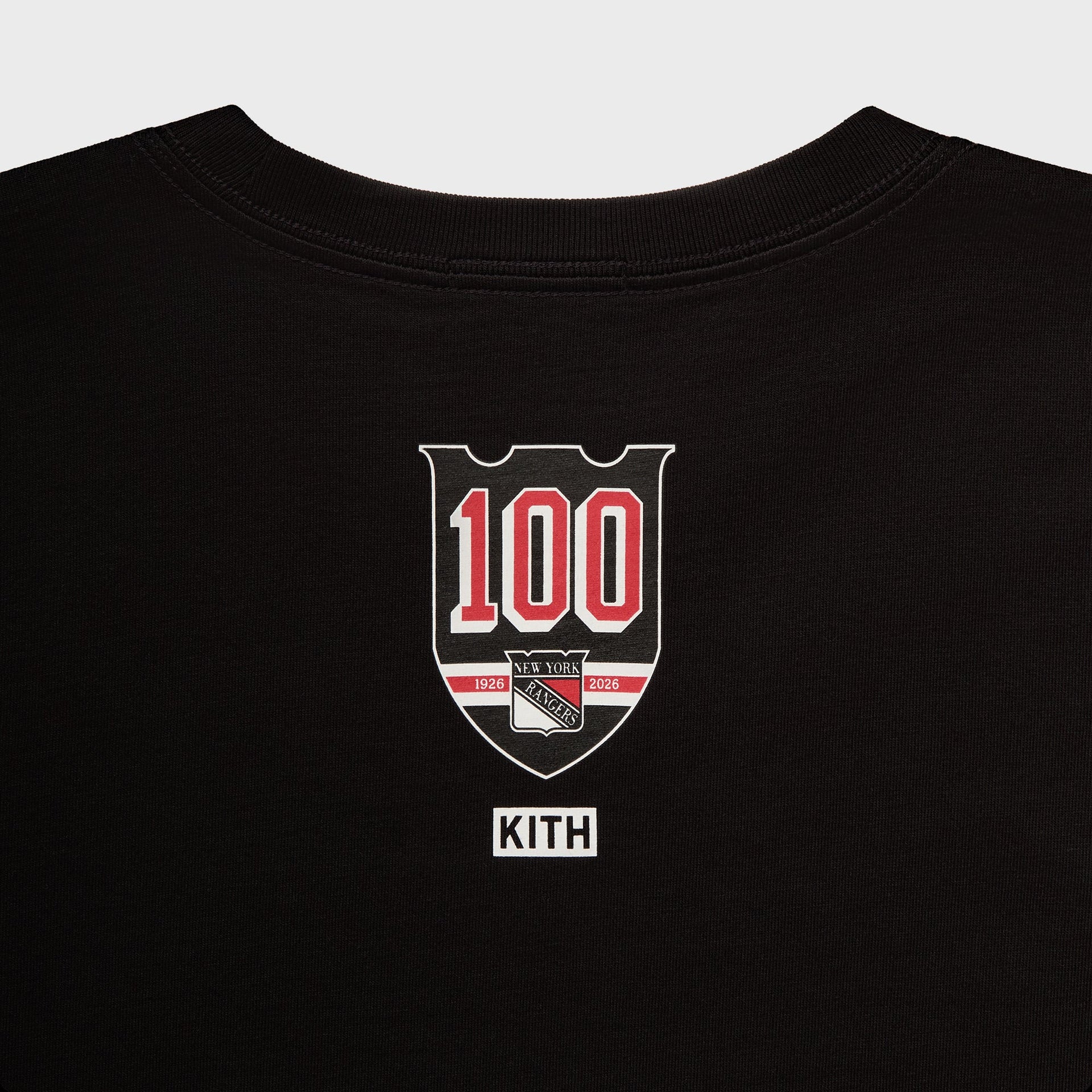 Kith for the New York Rangers New York Vintage Jones Tee - Black