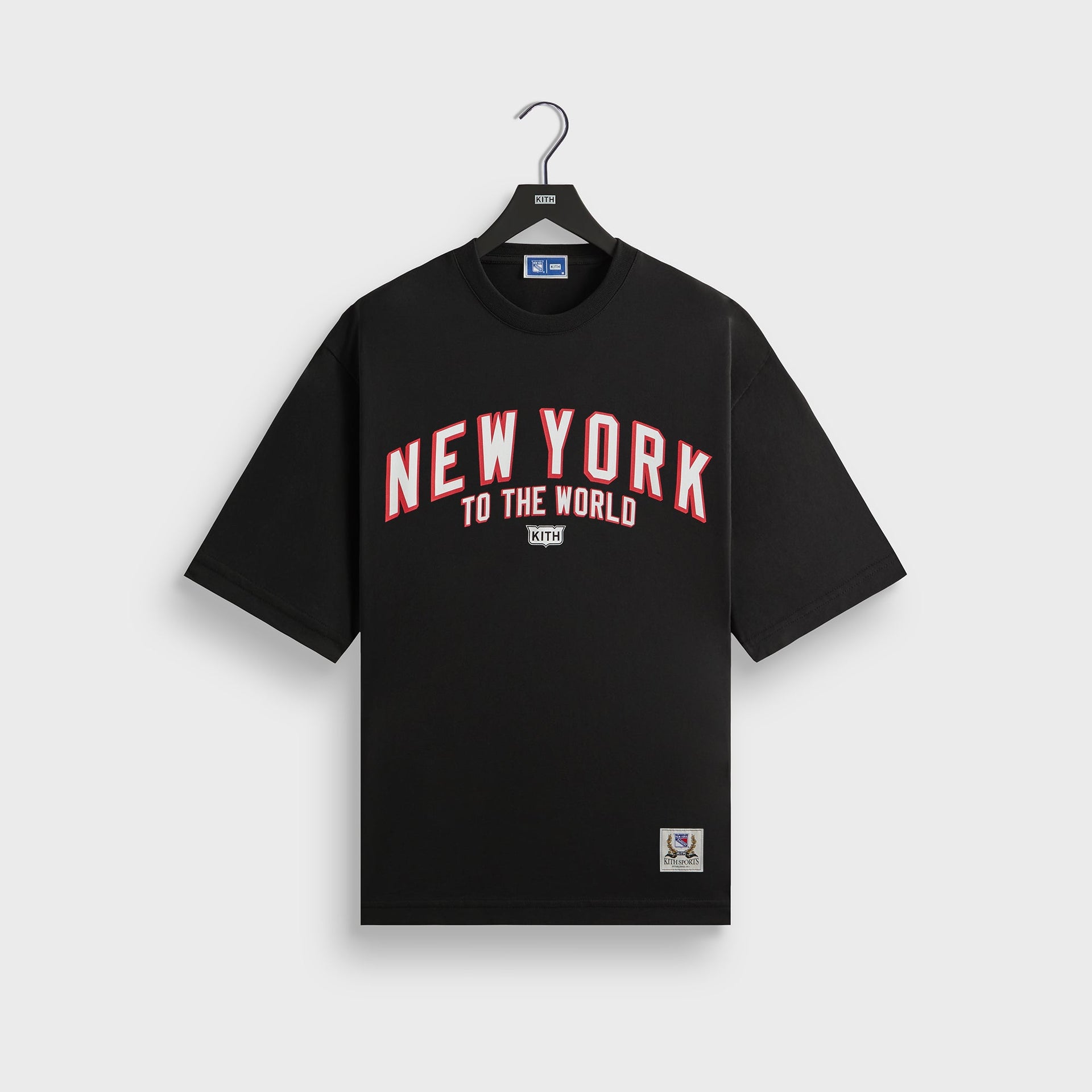 Kith for the New York Rangers New York Vintage Jones Tee - Black