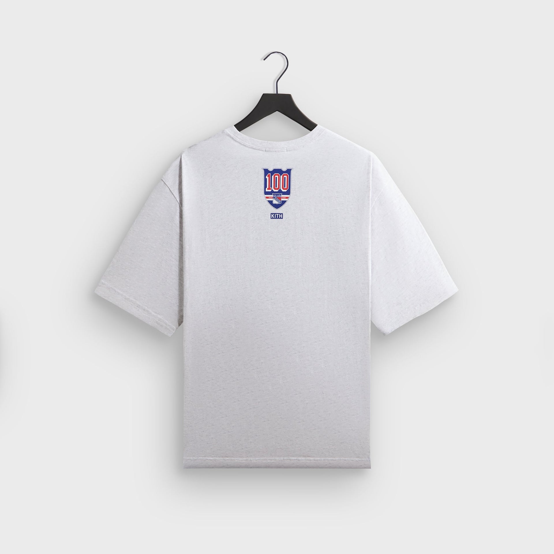 Kith for the New York Rangers New York Vintage Jones Tee - Light Heather Grey