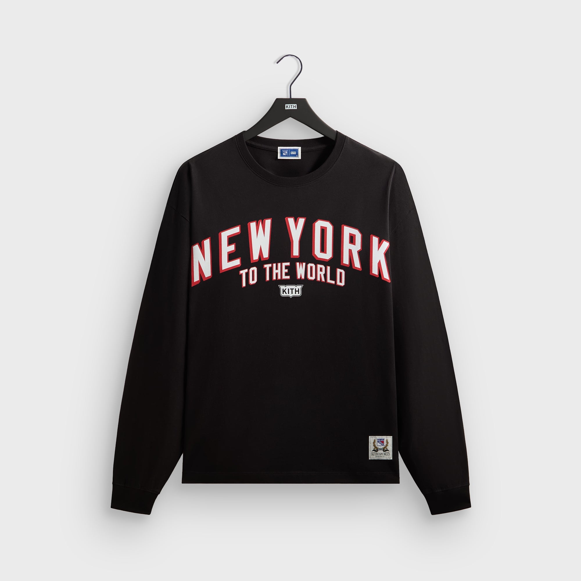 Kith for the New York Rangers New York Vintage Long Sleeve Quinn Tee -