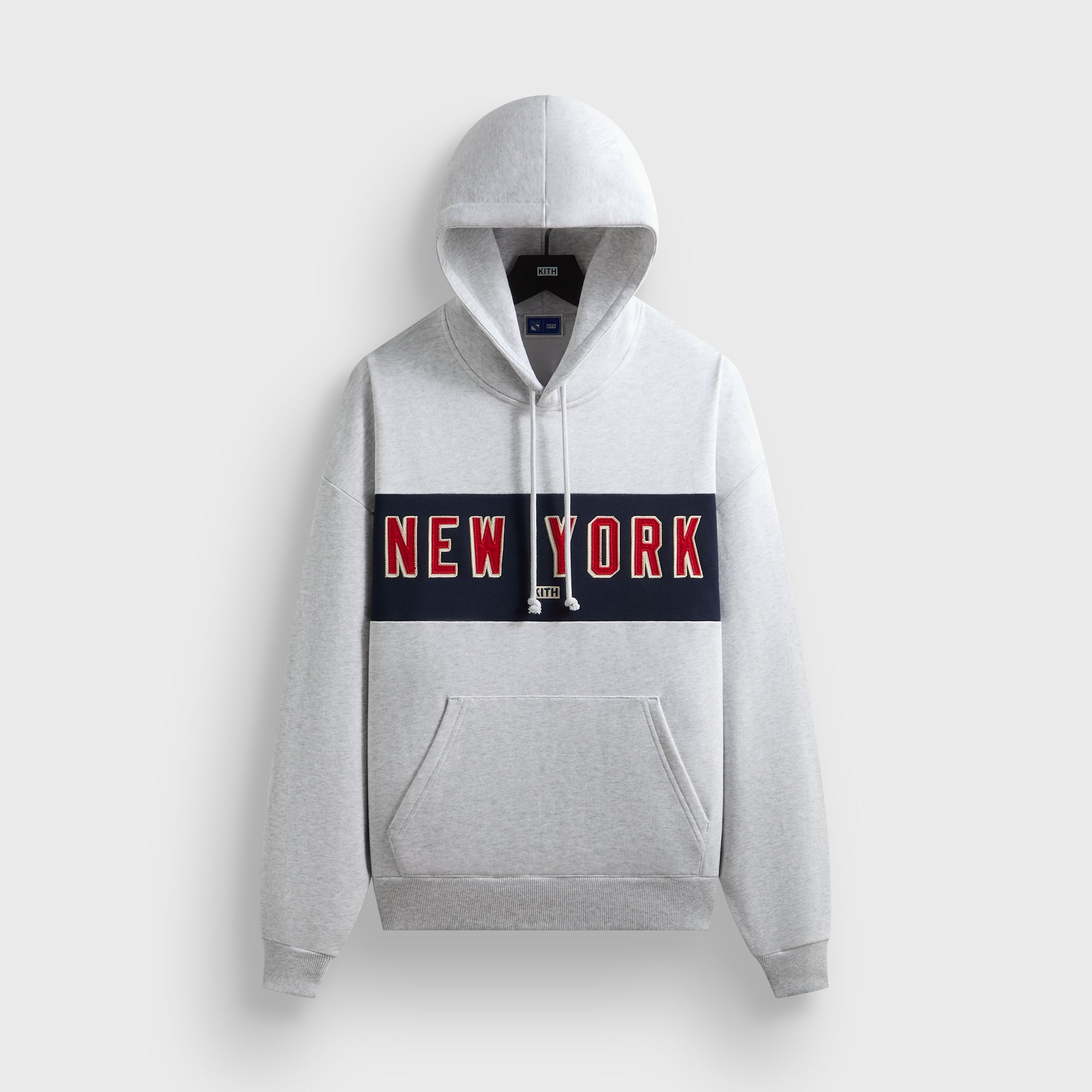 Kith for the New York Rangers New York Vintage Nelson Hoodie - Light H