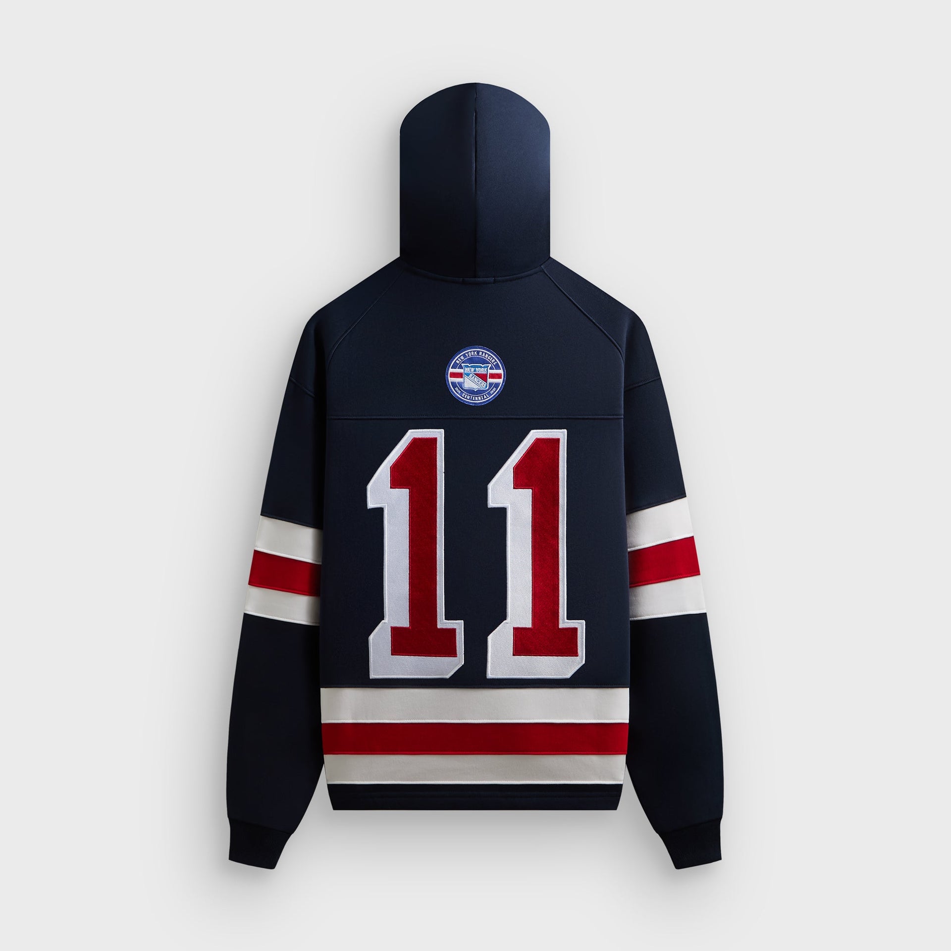 Kith for the New York Rangers Retro Delk Hoodie - Nocturnal