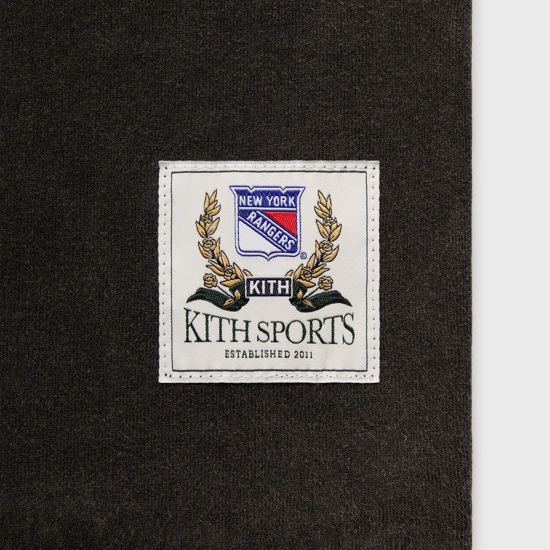 Kith for the New York Rangers Fire Vintage Jones Tee - Black