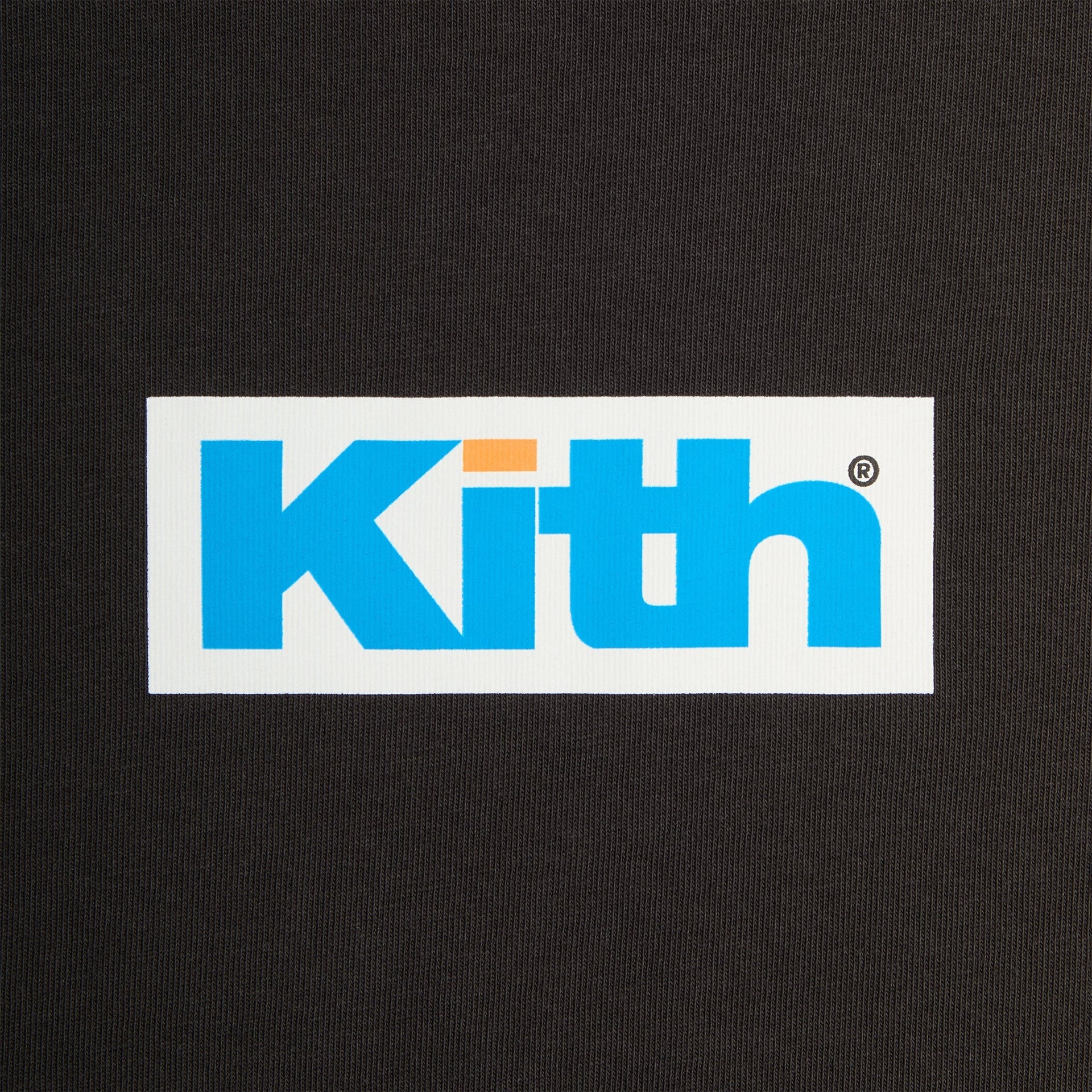 Kith Retro Logo Tee - Black - PH