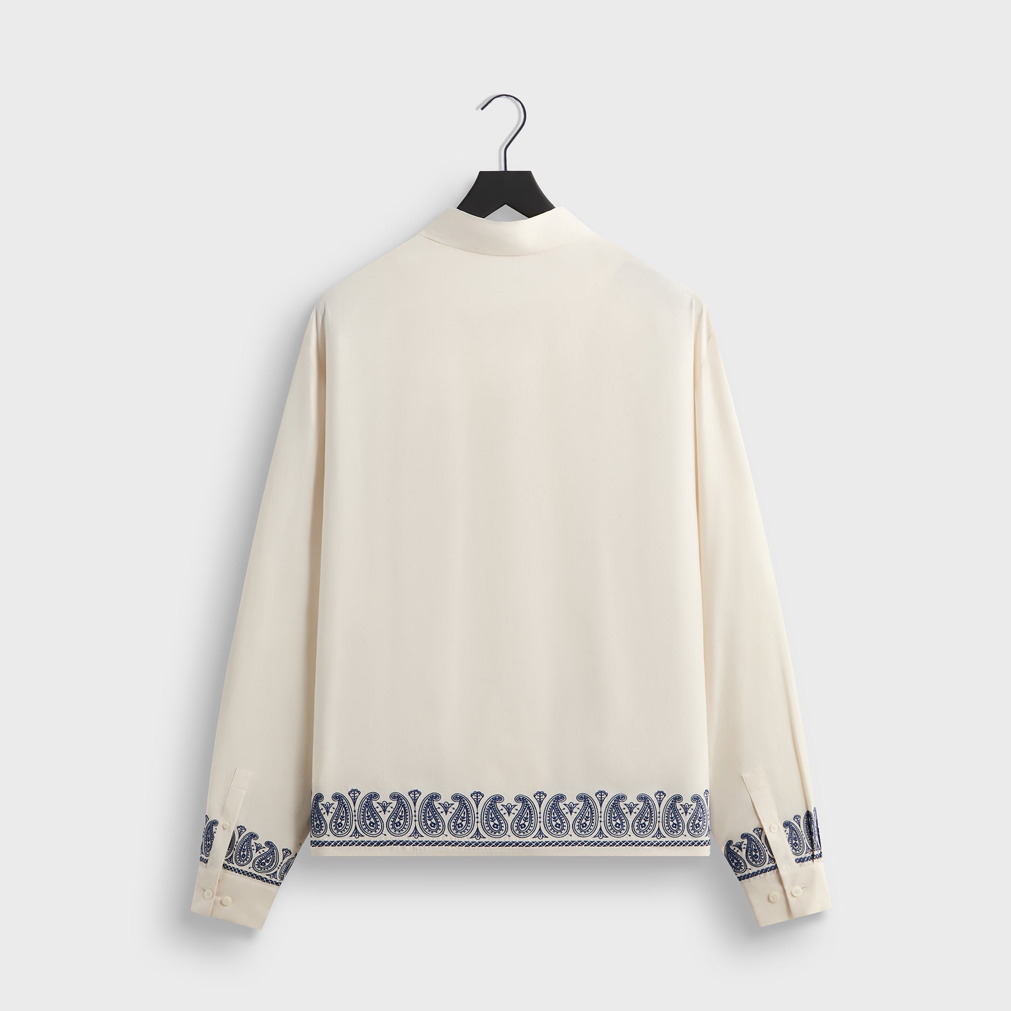 Kith Cupro Linen Zip Front Sanford Shirt - Silk