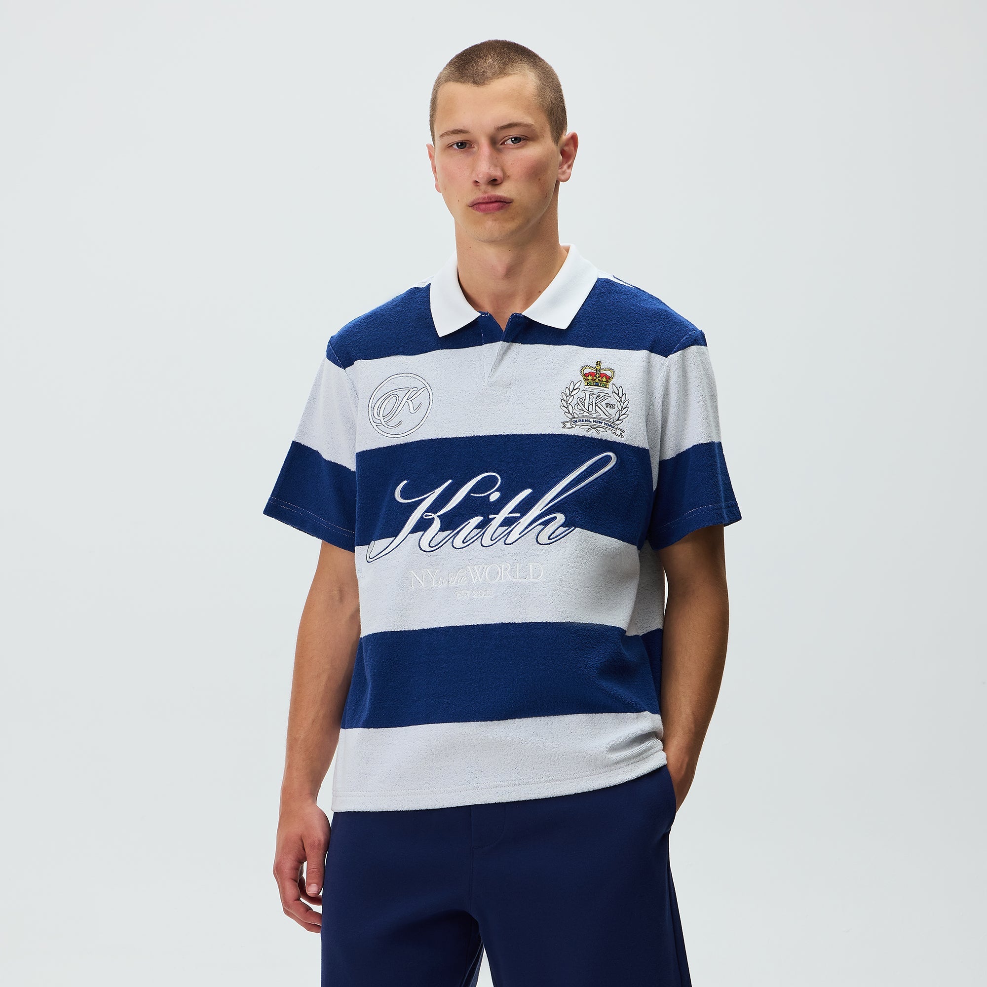 KITH ポロシャツ ホワイト メンズ Mサイズ Mens Apparel - Tops - Polo