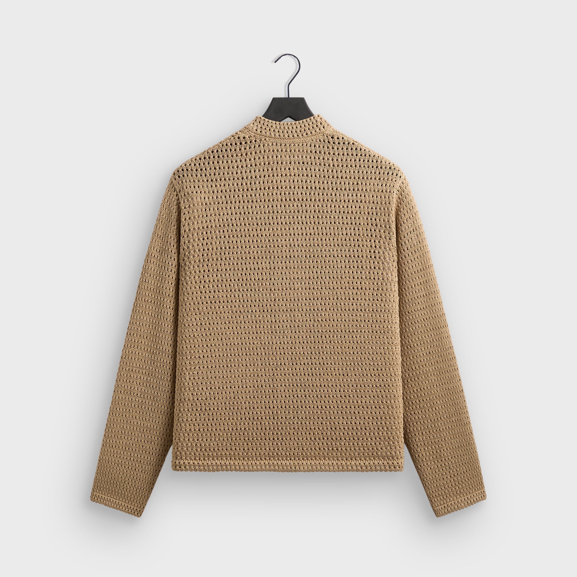 Kith Crochet Luke Zip Front Sweater - Durum - PH