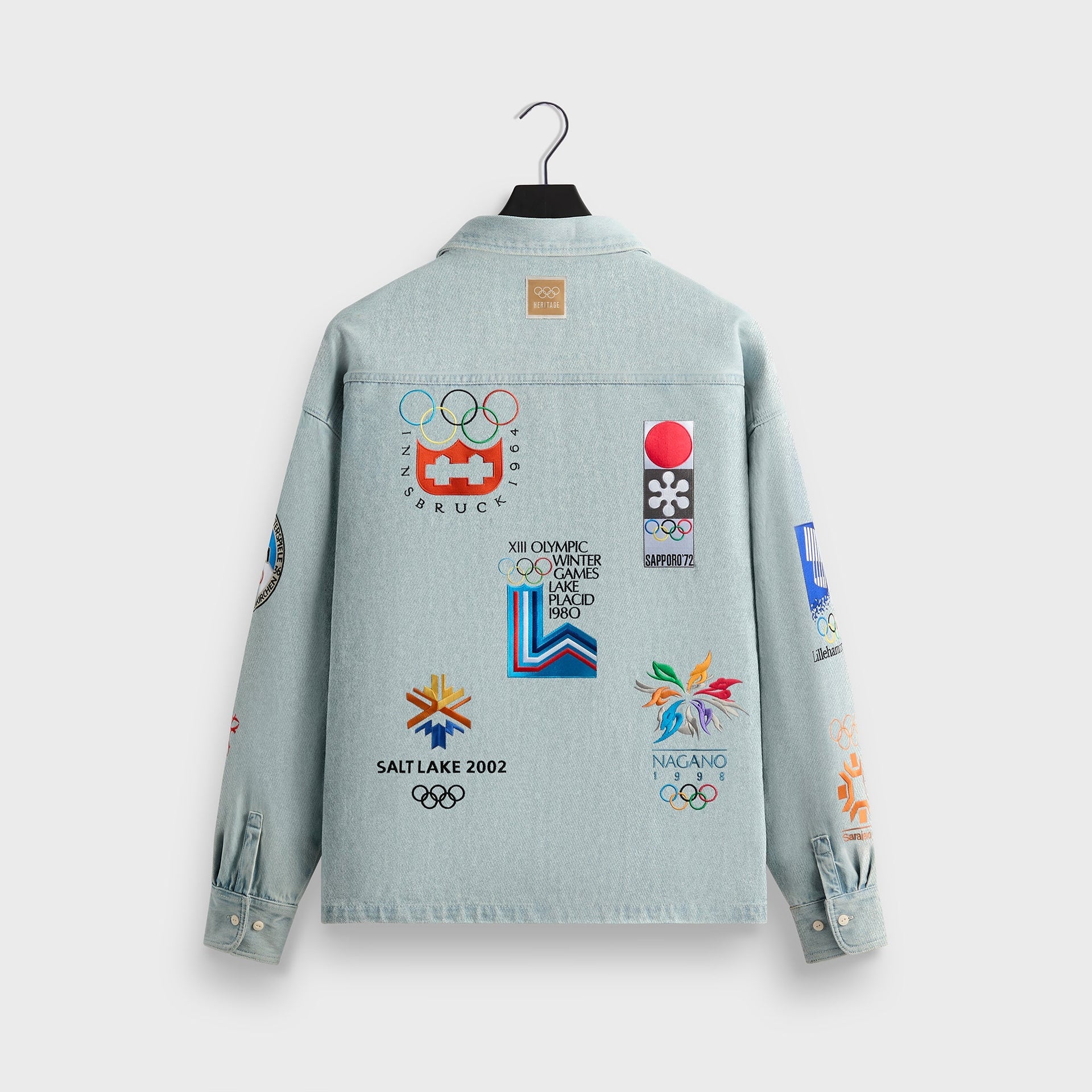 Kith for Olympics Heritage Marks Henson Shirt - Light Indigo - PH