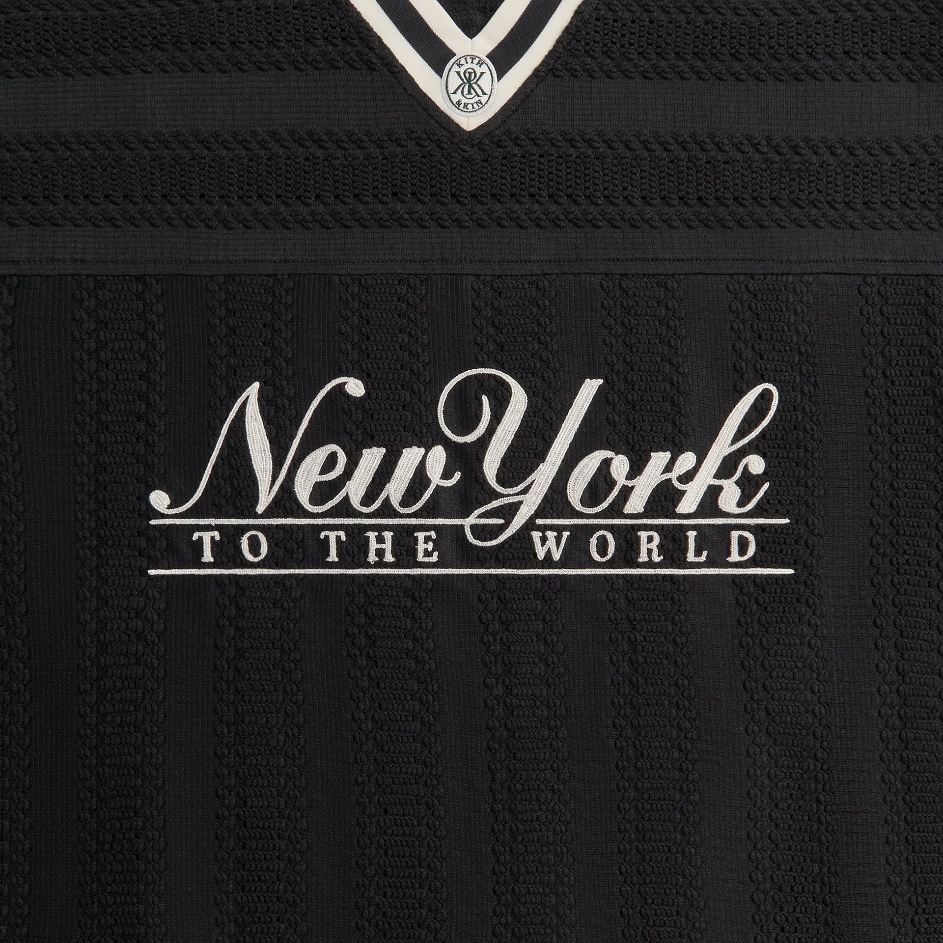 Kith Ladder Lace Julian Jersey - Black