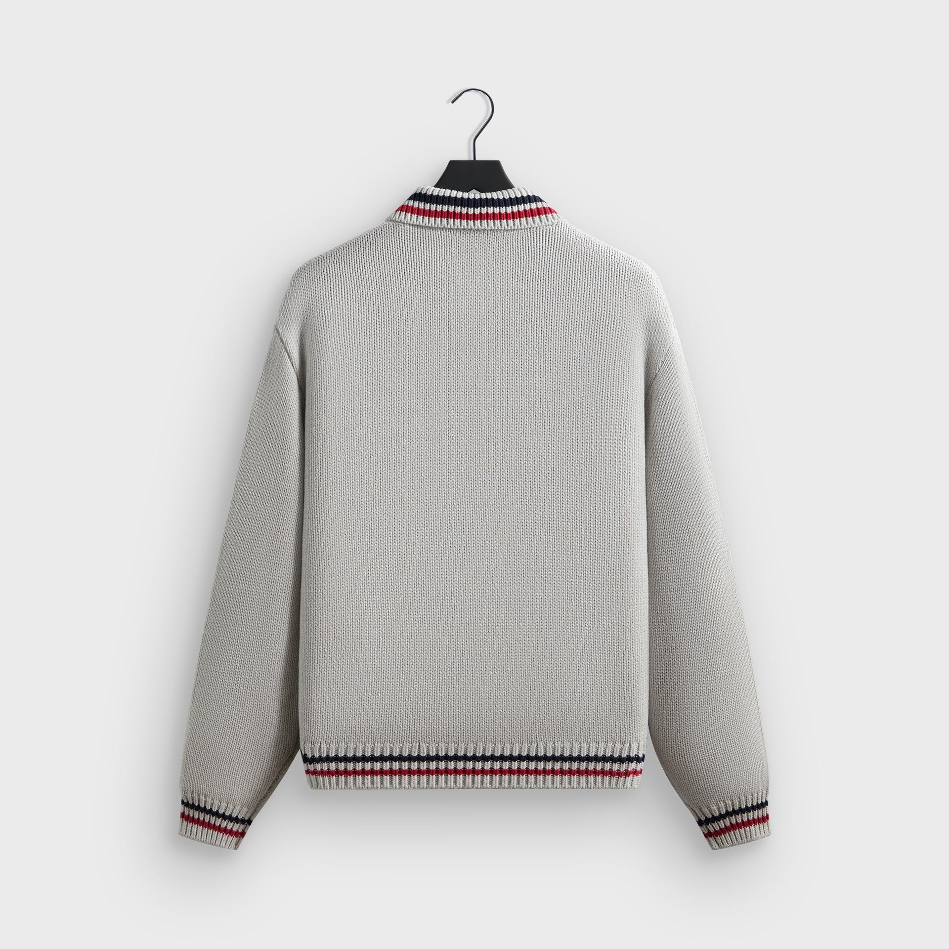 Kith for Team USA Nelson Rugby Sweater - Light Heather Grey