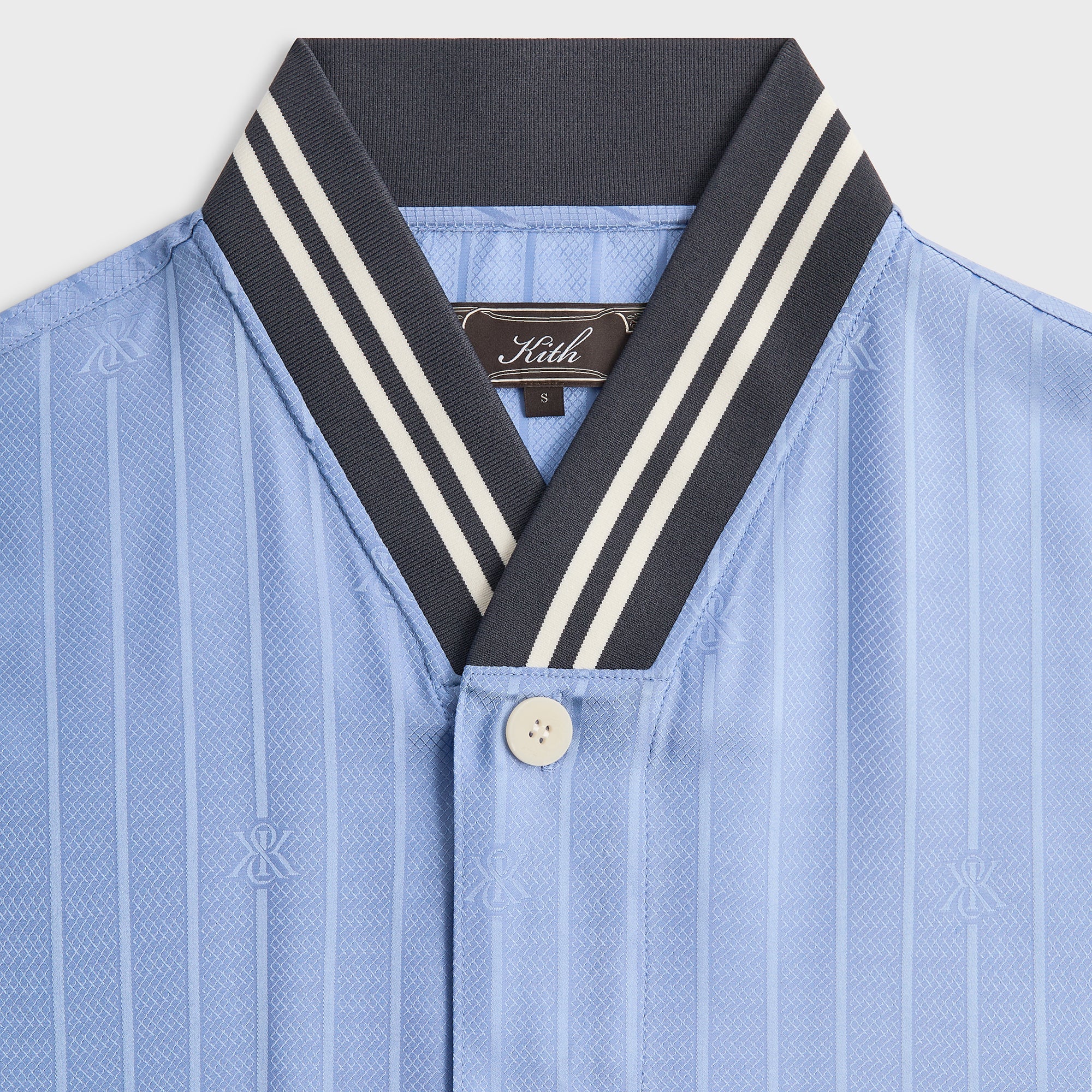 Kith Crest Logo Pacey Shirt - Millstream