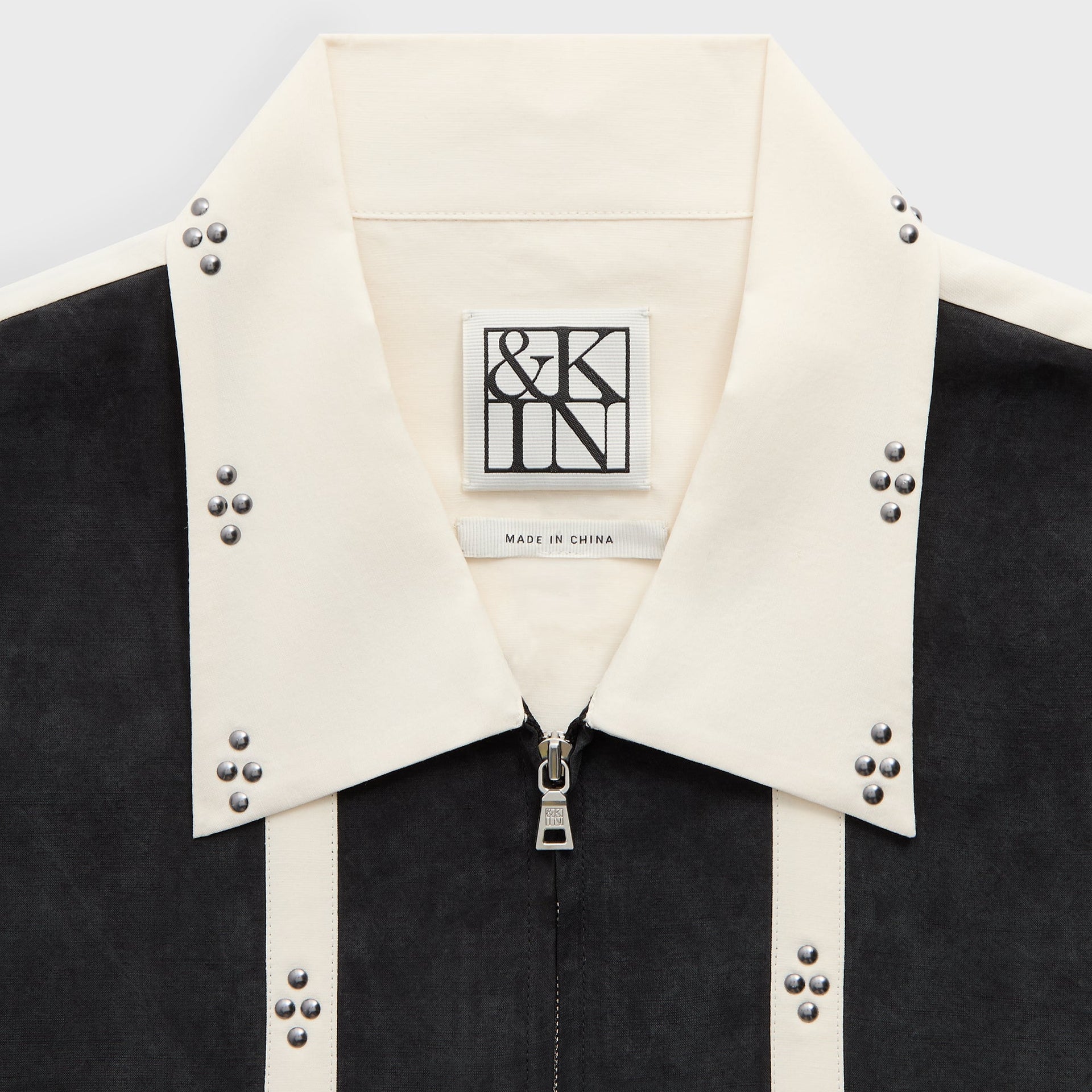 &Kin Cupro Linen Amir Shirt - Black - PH