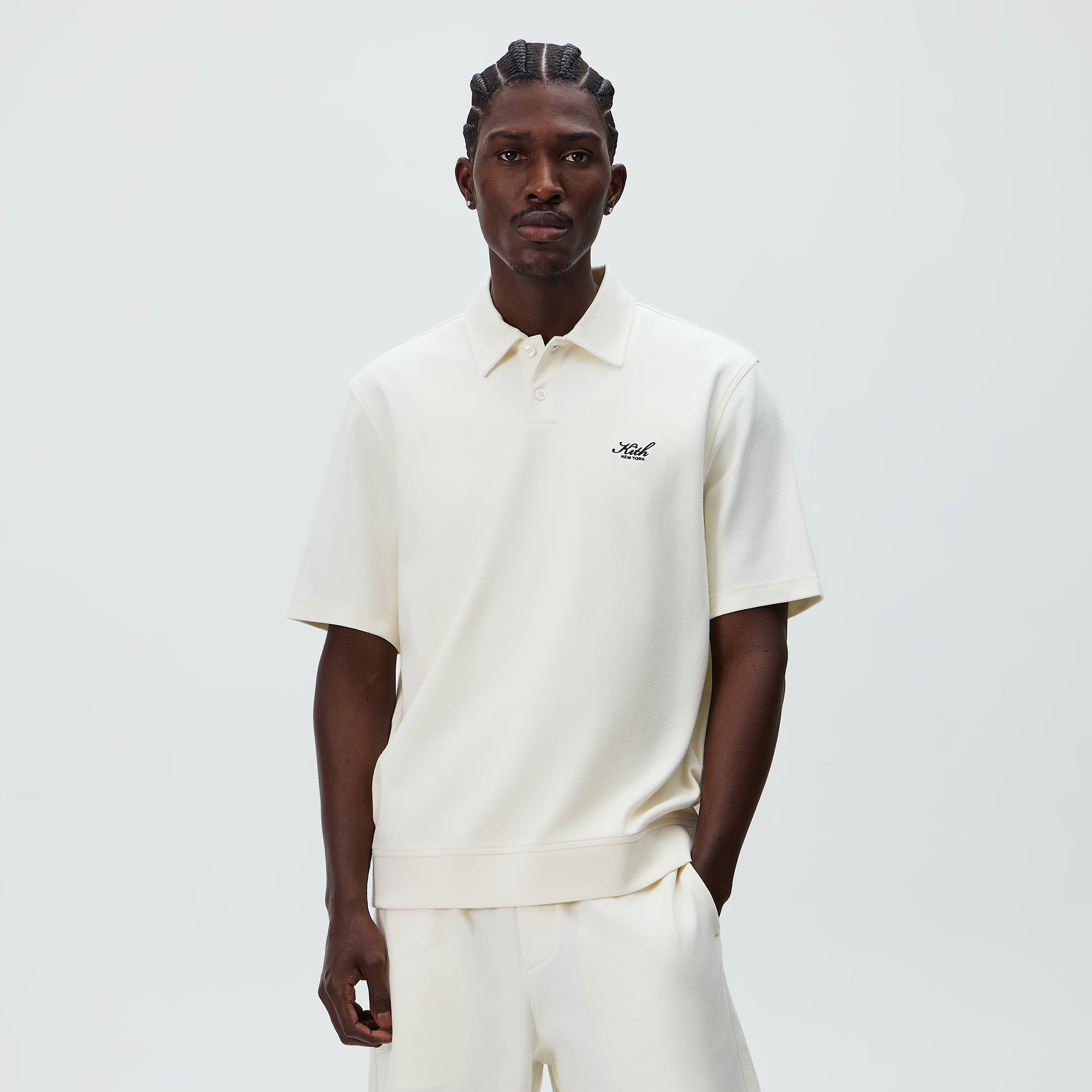 kith Graham Polo &amp; Short 上下セット　sizeXL Kith Interlock Graham Polo - Deep Royal - PH – Kith Japan