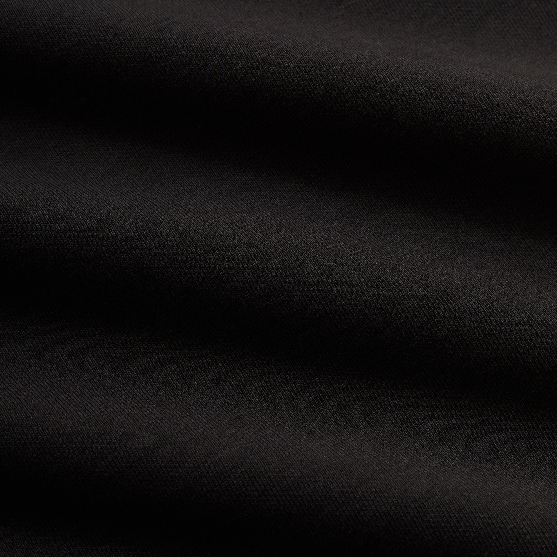 Kith Compact Fleece Long Sleeve Julien Jersey - Black - PH