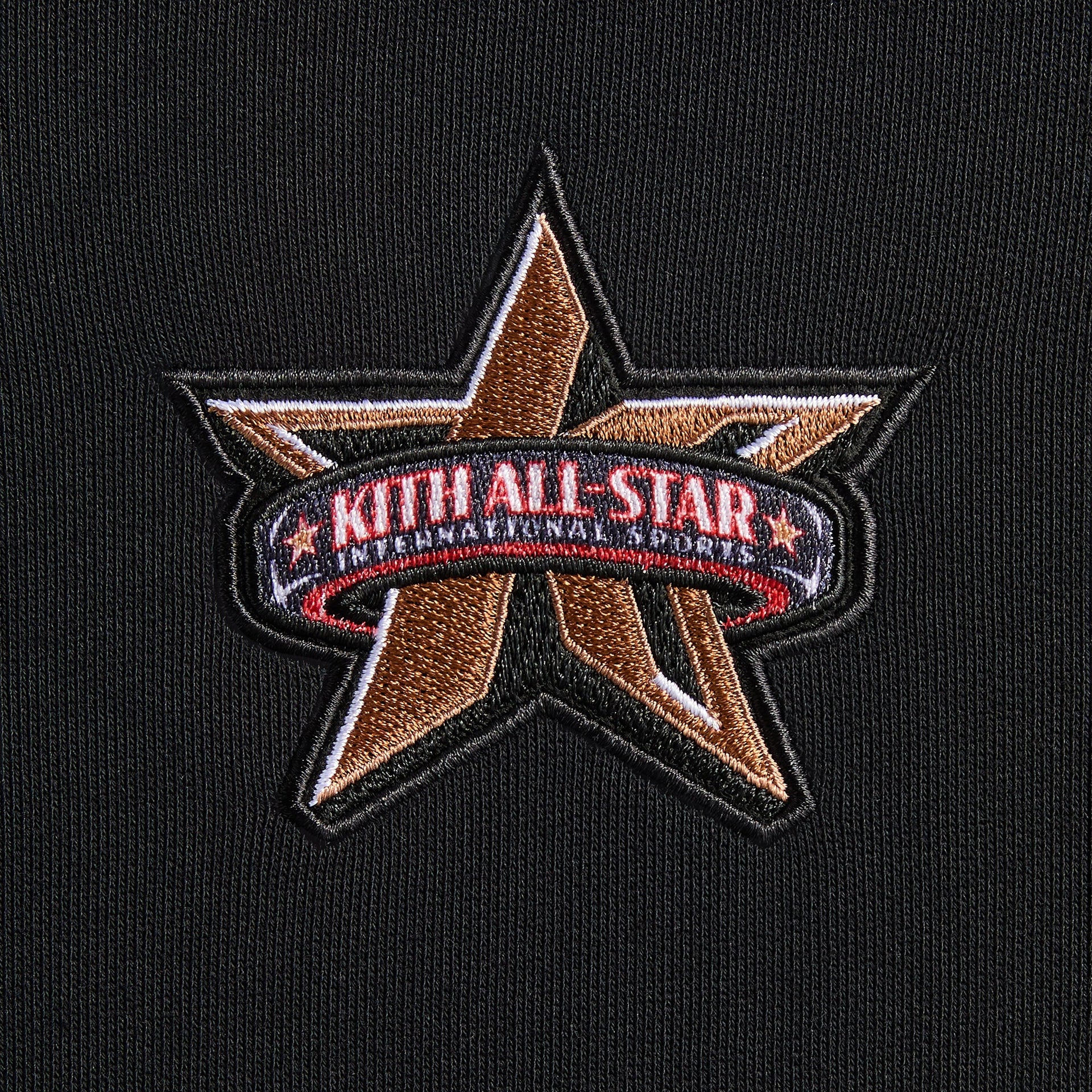 Kith for NBA All-Star Philadelphia 76ers Nelson Crewneck - Black